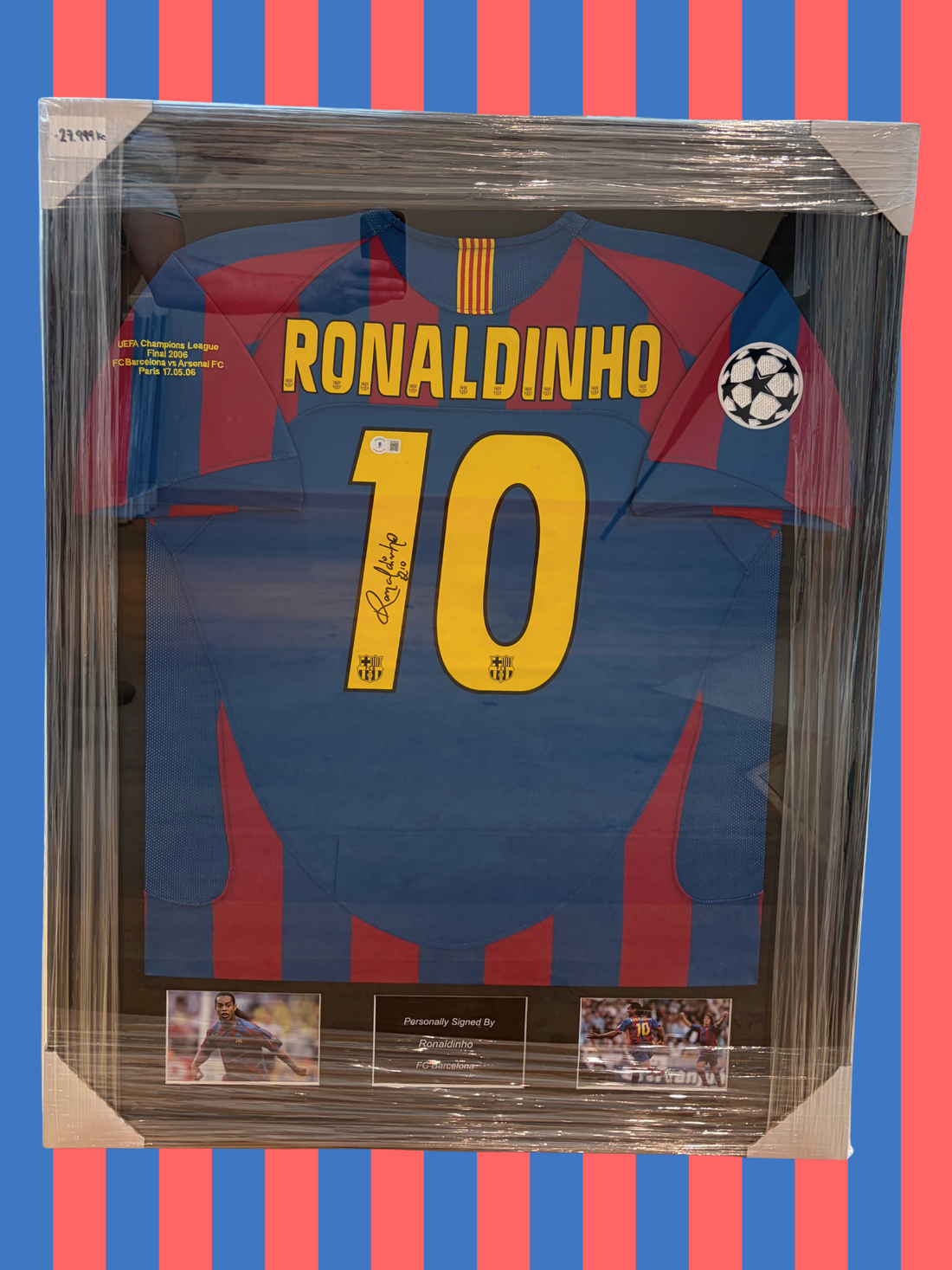 Ronaldinho Barcelona 05/06 SIGNED