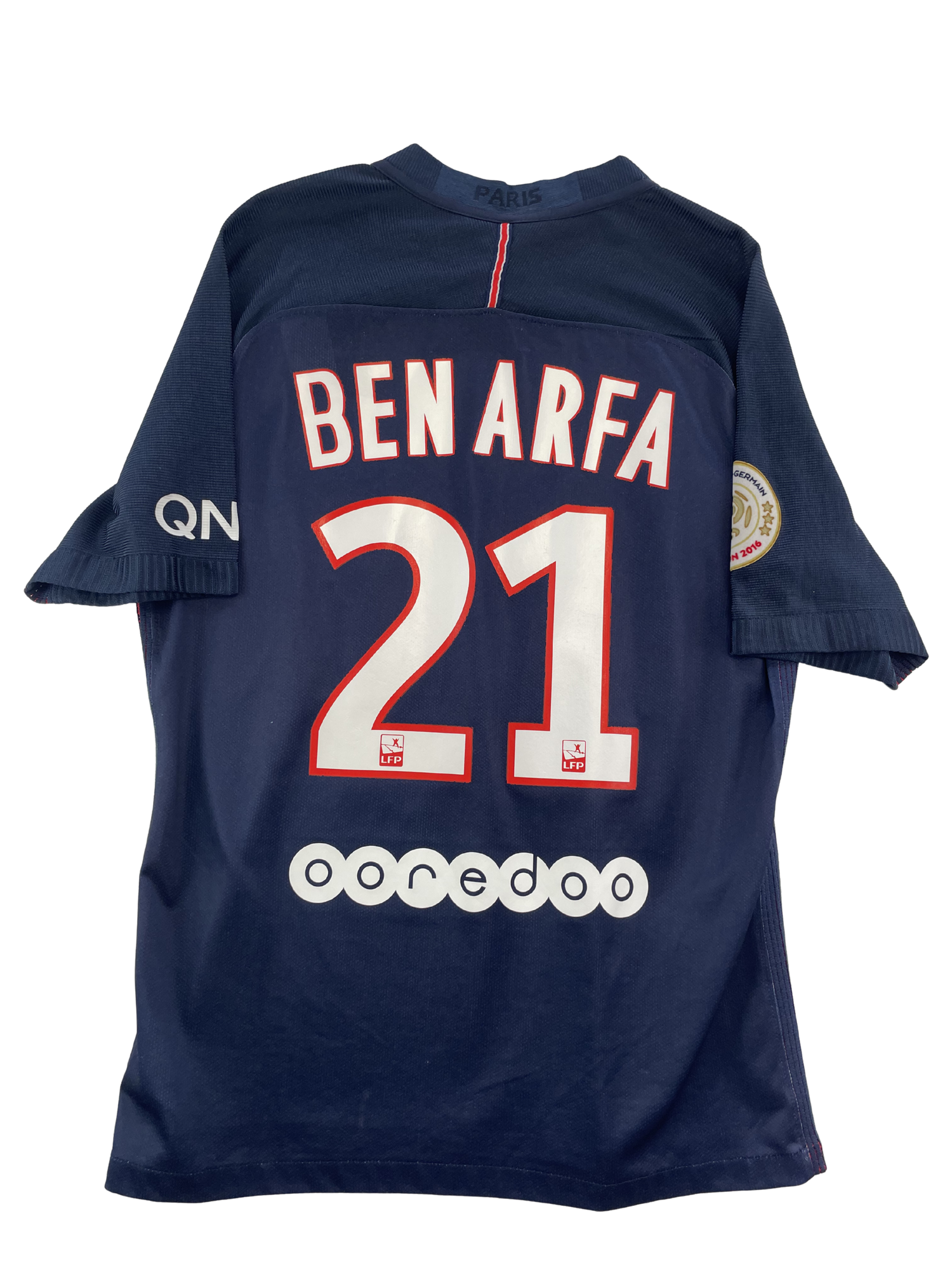 Hatem Ben Arfa PSG 16/17 Heimtrikot Vapor - M