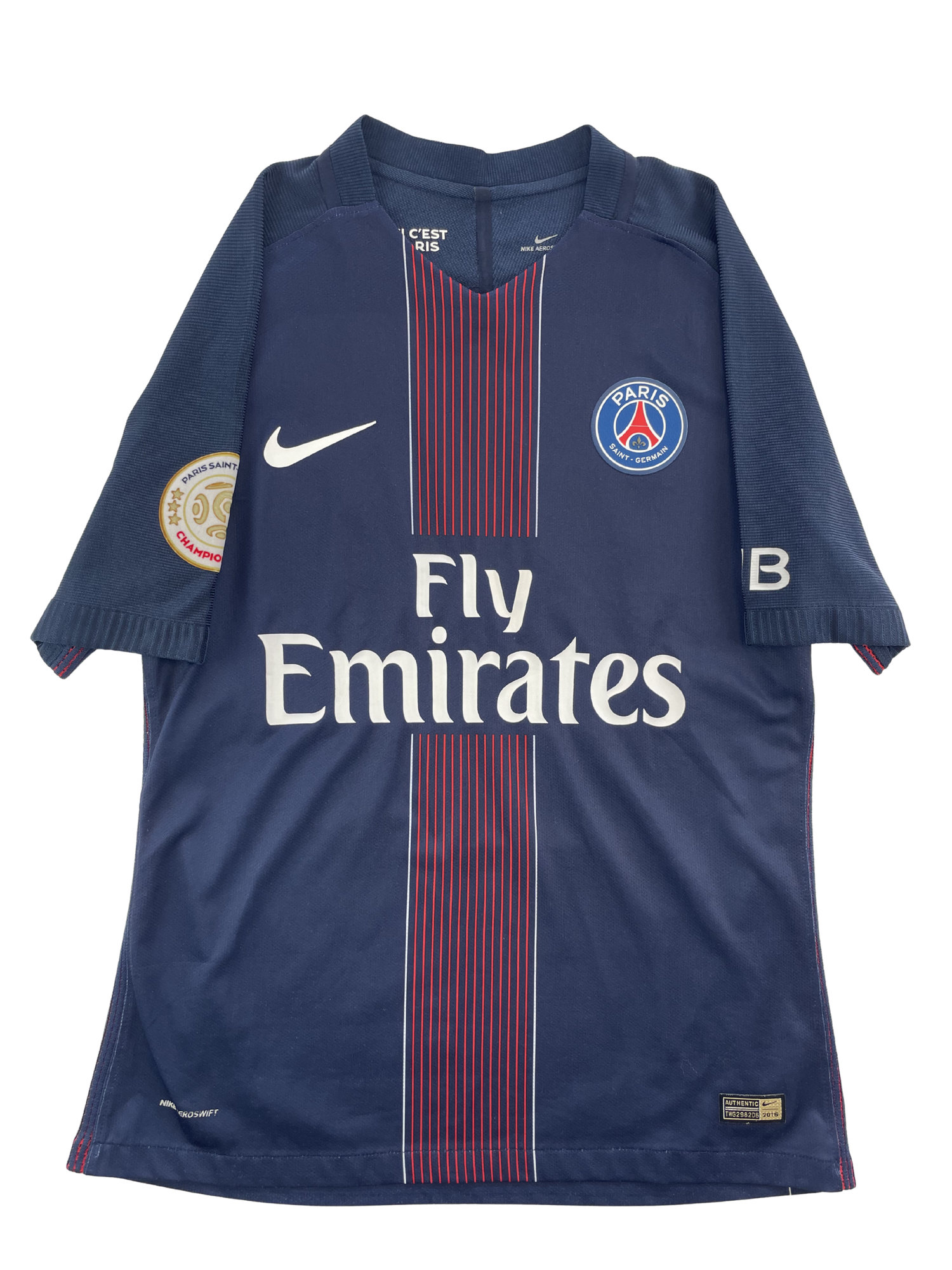 Hatem Ben Arfa PSG 16/17 Heimtrikot Vapor - M