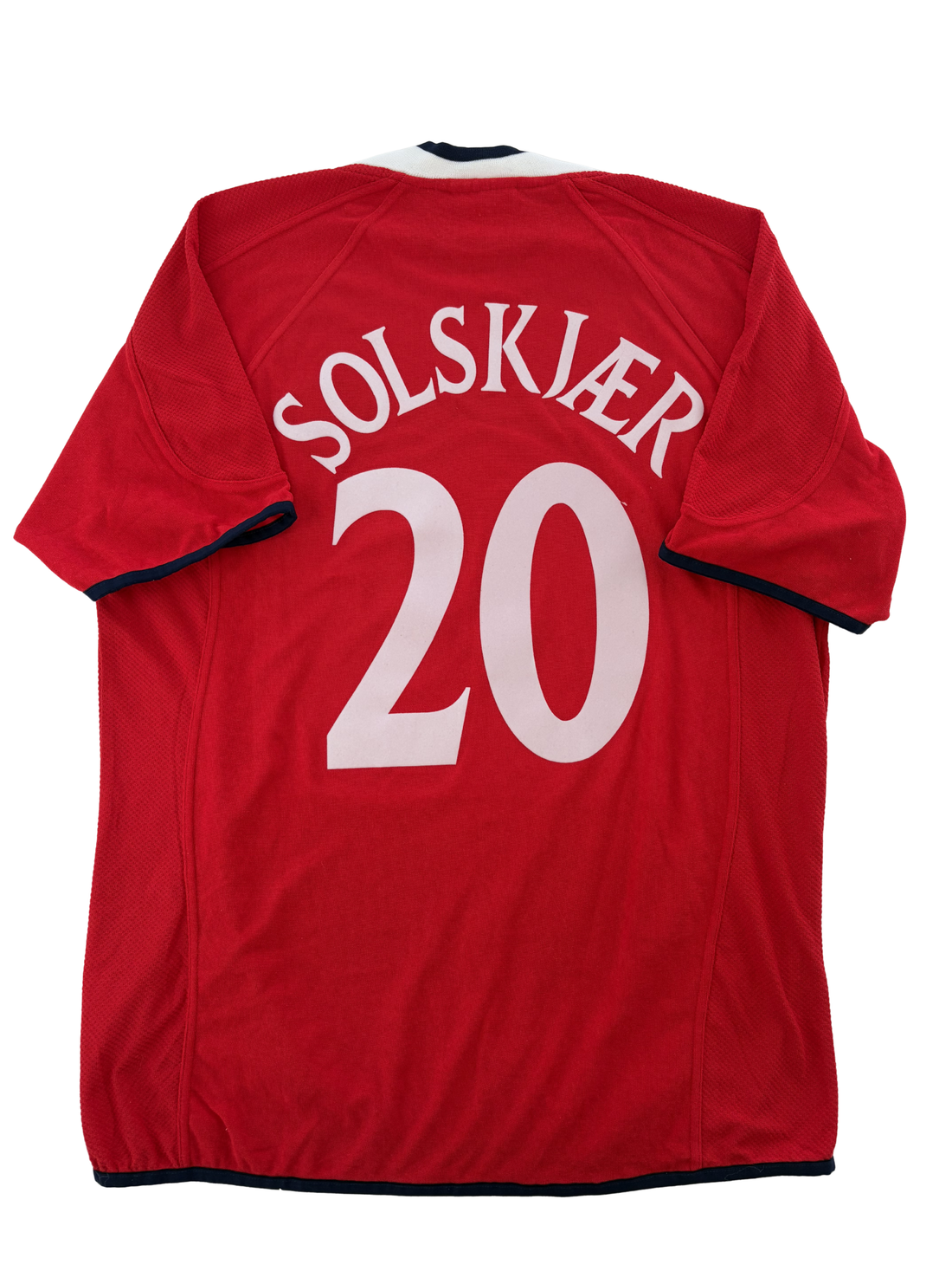 Ole Gunnar Solskjær Norge 00/01 - XL