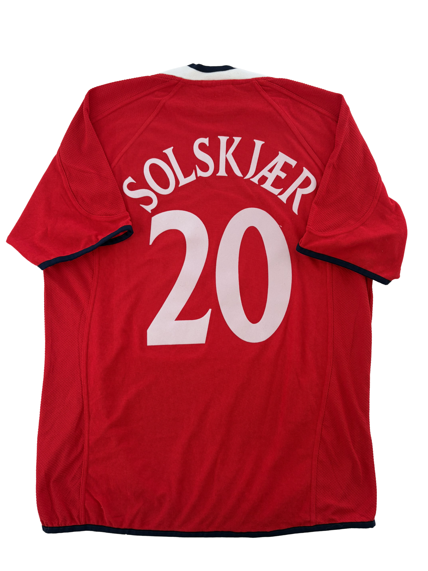 Ole Gunnar Solskjær Norge 00/01 - XL