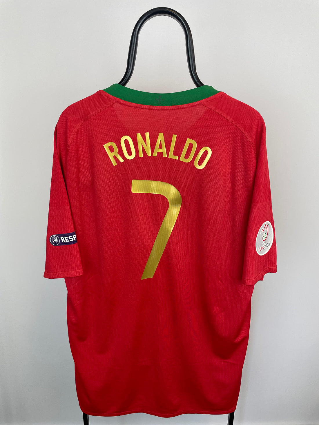 Cristiano Ronaldo Portugal 08/10 hjemmebanetrøje - XL