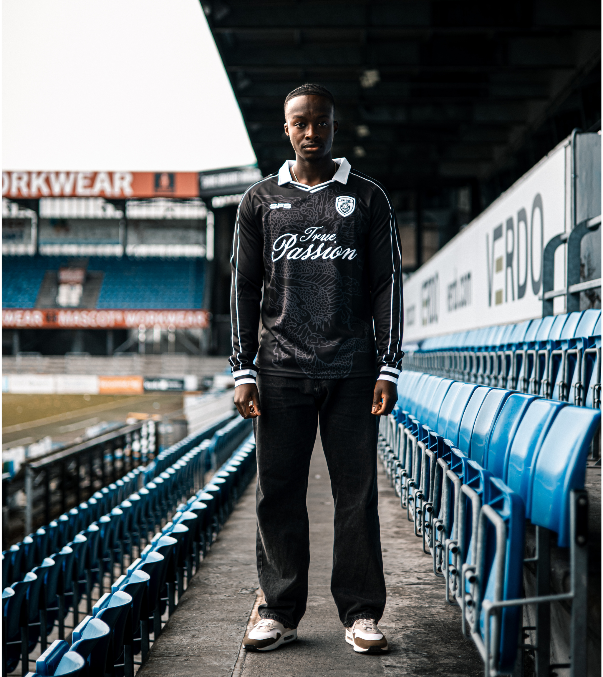 FOOTBALL SHIRT LS - DRAGON