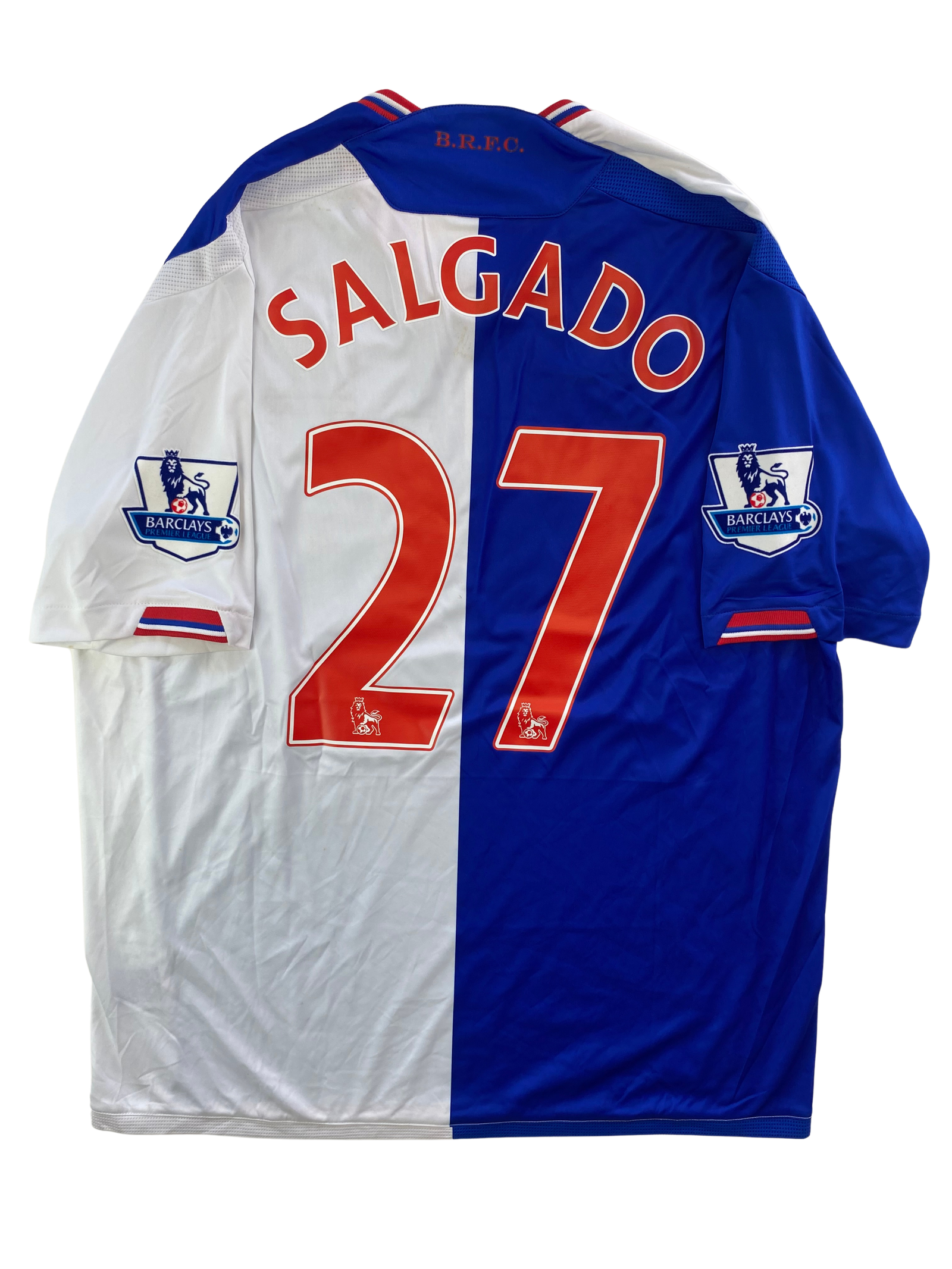 Michel Salgado Blackburn Rovers 09/10 - XL