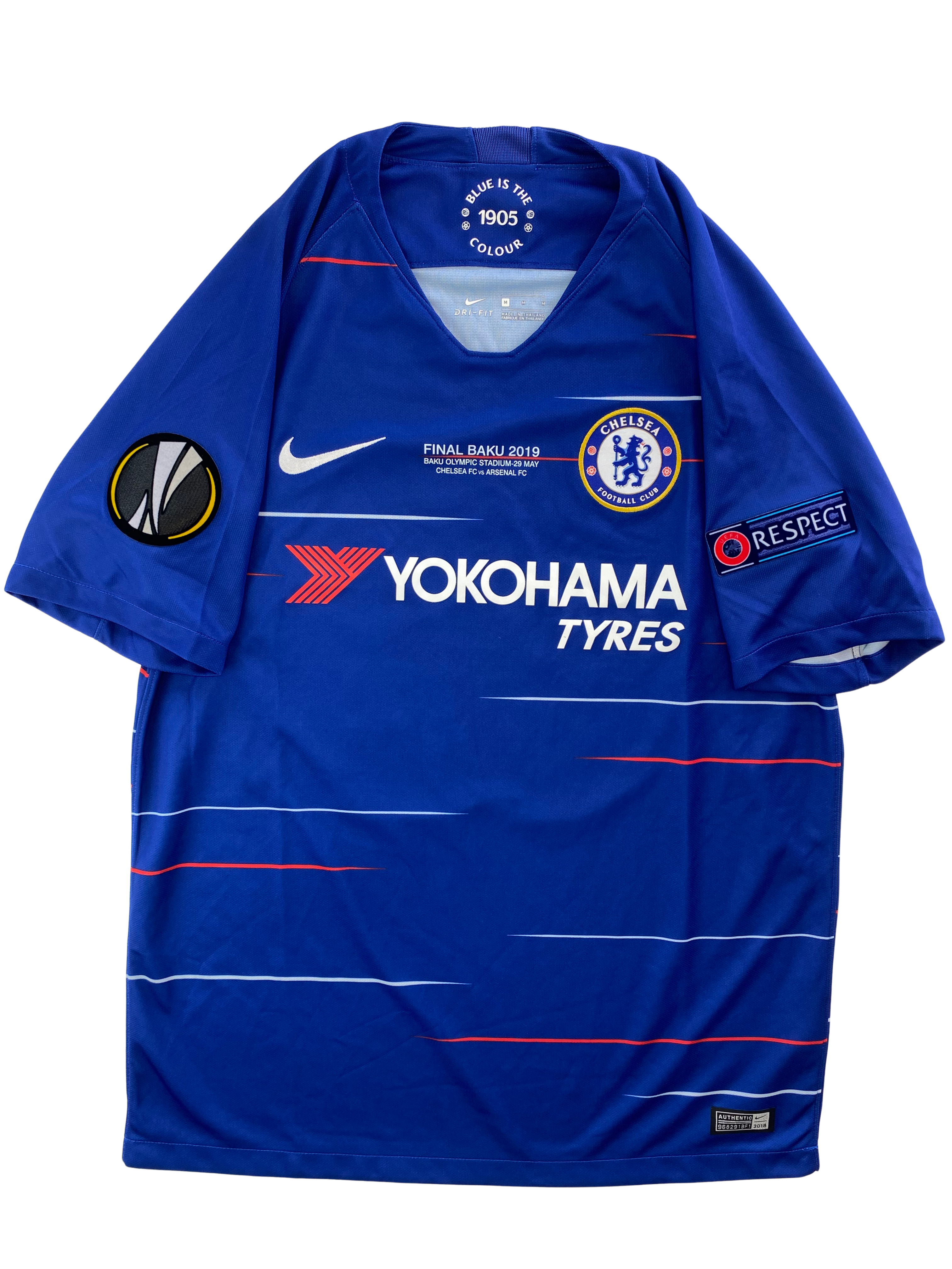 Eden Hazard Chelsea 18/19 FINAL PRINT - M