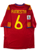 Andrés Iniesta Spanien 09/10 - XL