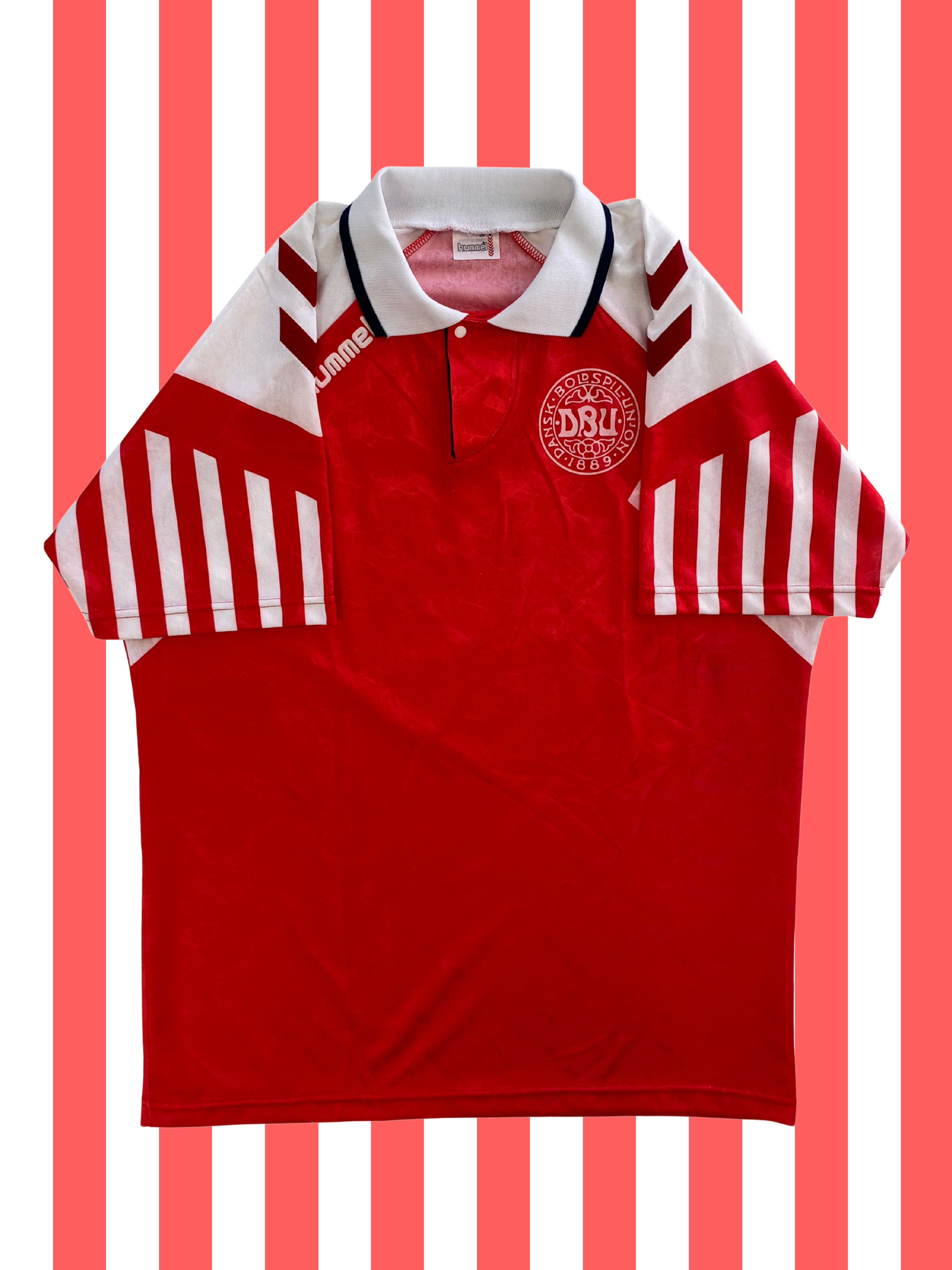 Kent Nielsen Danmark 91/92 Match Issue - XL
