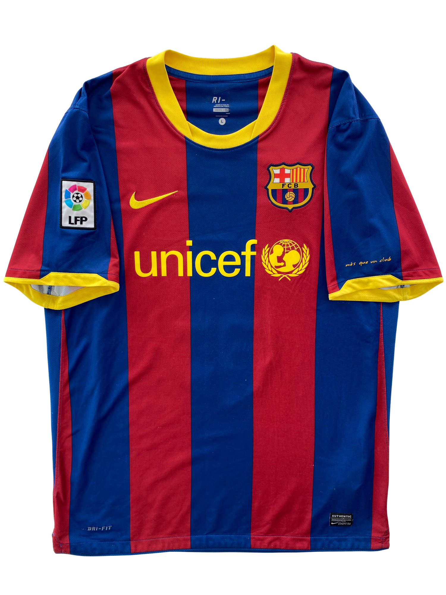 Andres Iniesta FC Barcelona 10/11 - L
