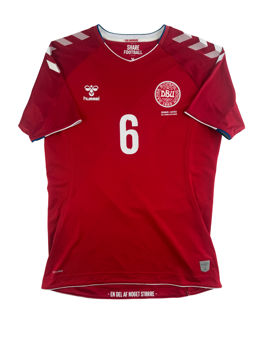 Andreas Christensen Danmark 18/20 Signed + Matchworn