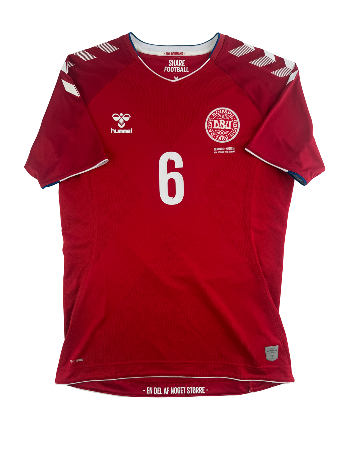 Andreas Christensen Danmark 18/20 Signed + Matchworn