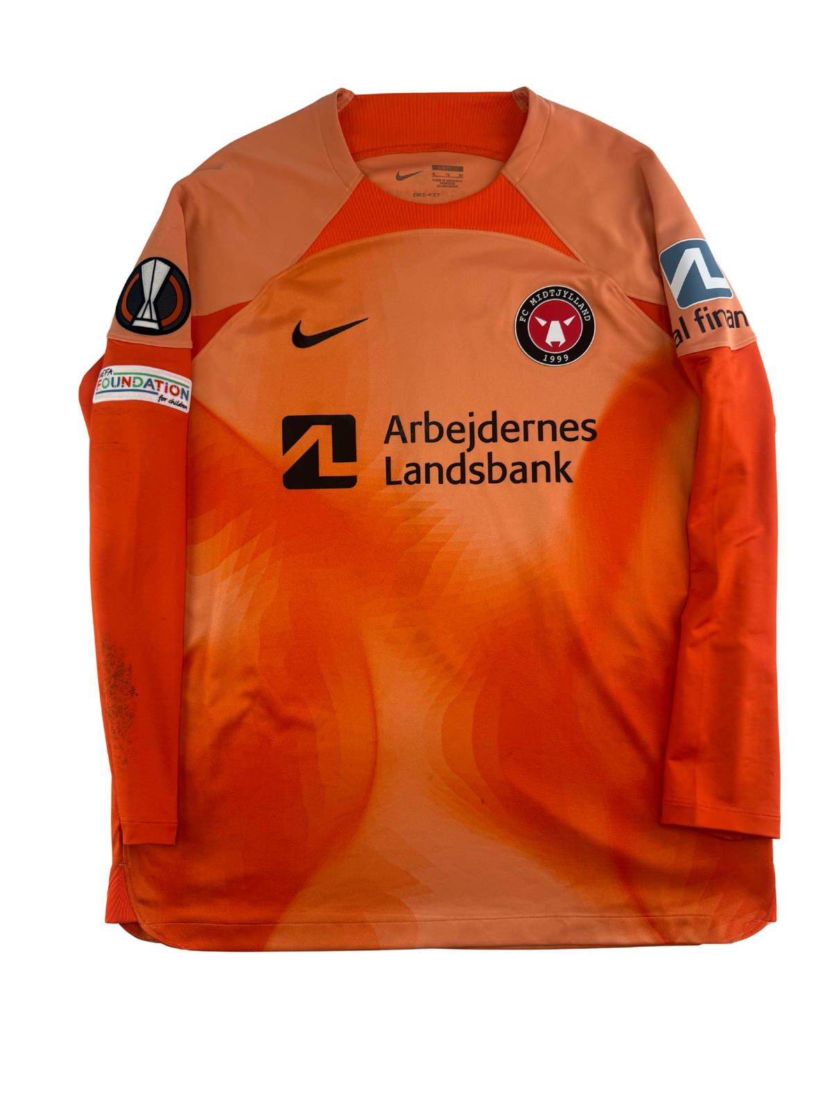 Jonas Lossl FCM 22/23 Signed + Matchworn