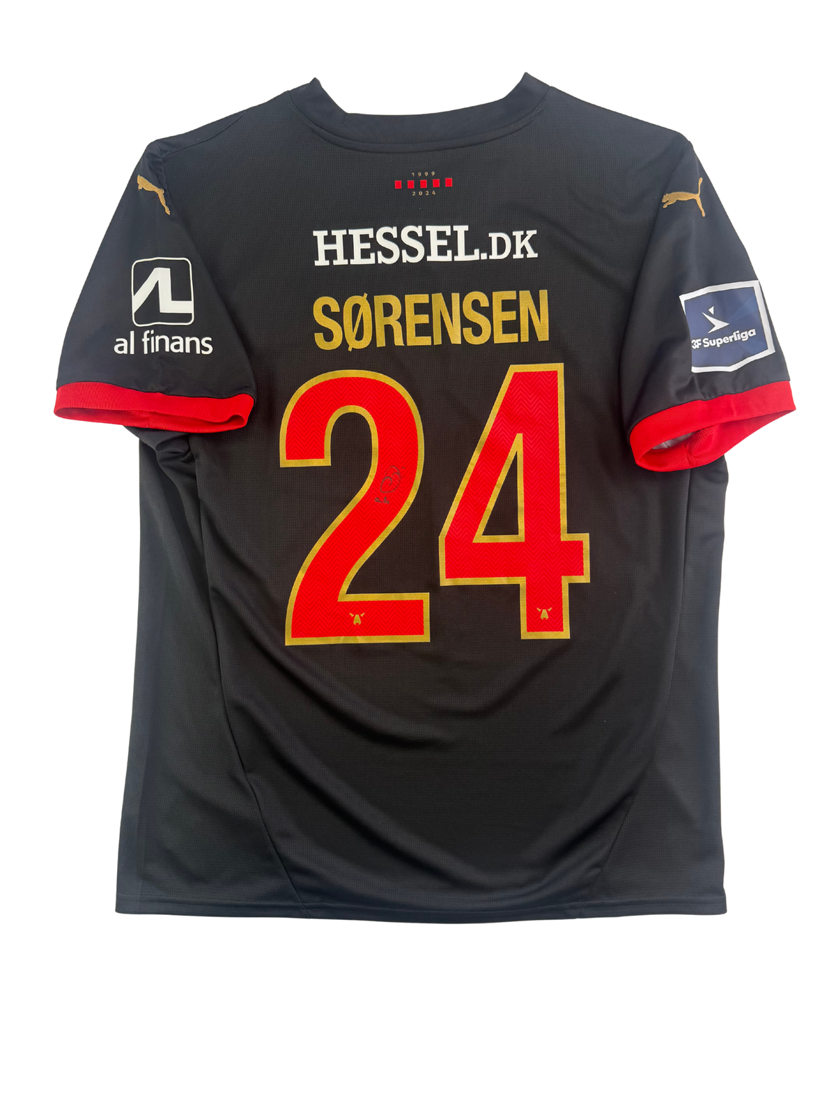 Oliver Sørensen FCM 24/25 Signed + Matchworn