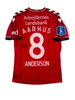 Mikael Anderson AGF 21/22 Signed + Matchworn