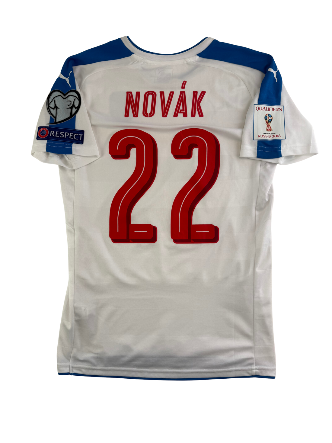 Filip Novák Tjekkiet 17/18 Matchissue