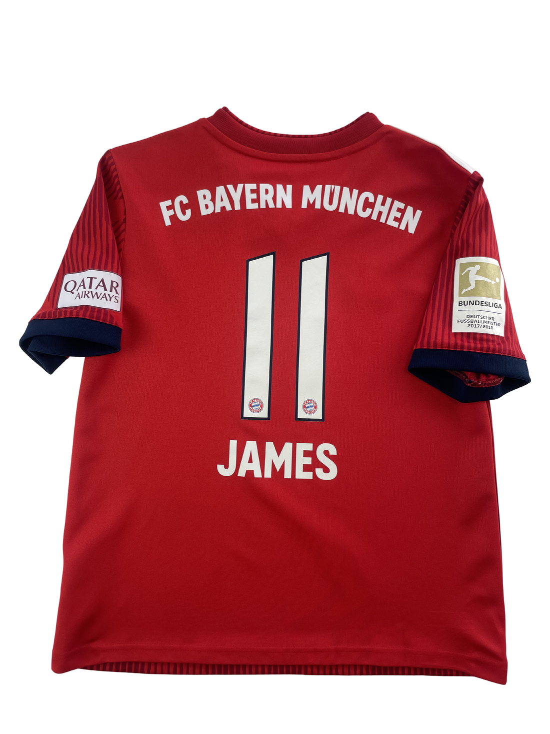 James Rodriguez Bayern München Heimtrikot 18/19 - 11/12 Jahre