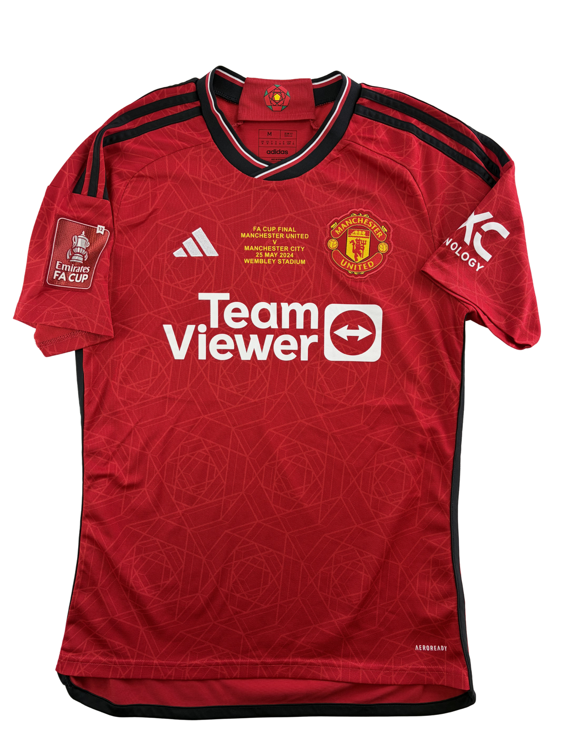 Rasmus Højlund Manchester United 23/24 FINALPRINT - M