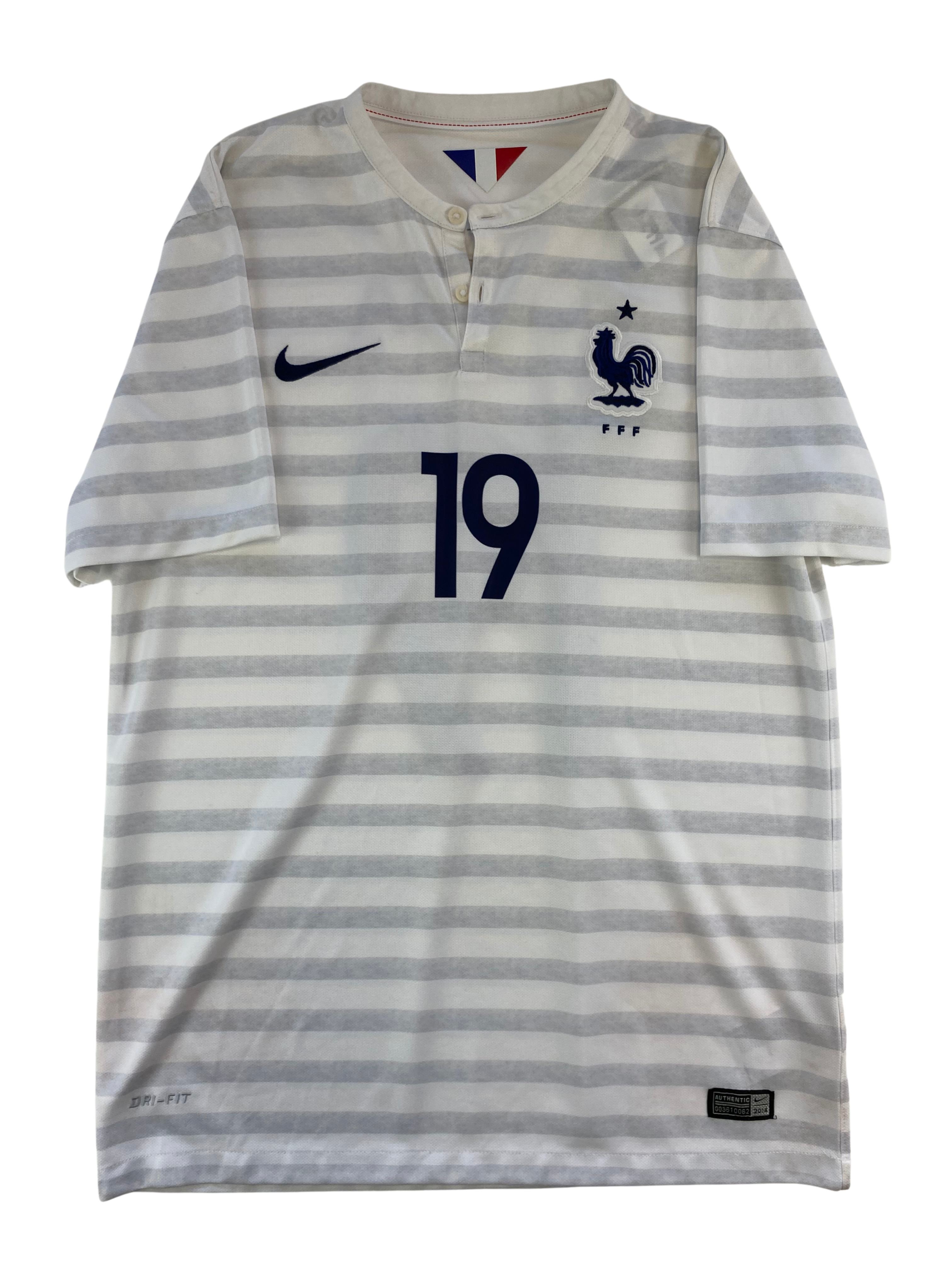 Paul Pogba Frankreich Auswärtstrikot 14/16 - M