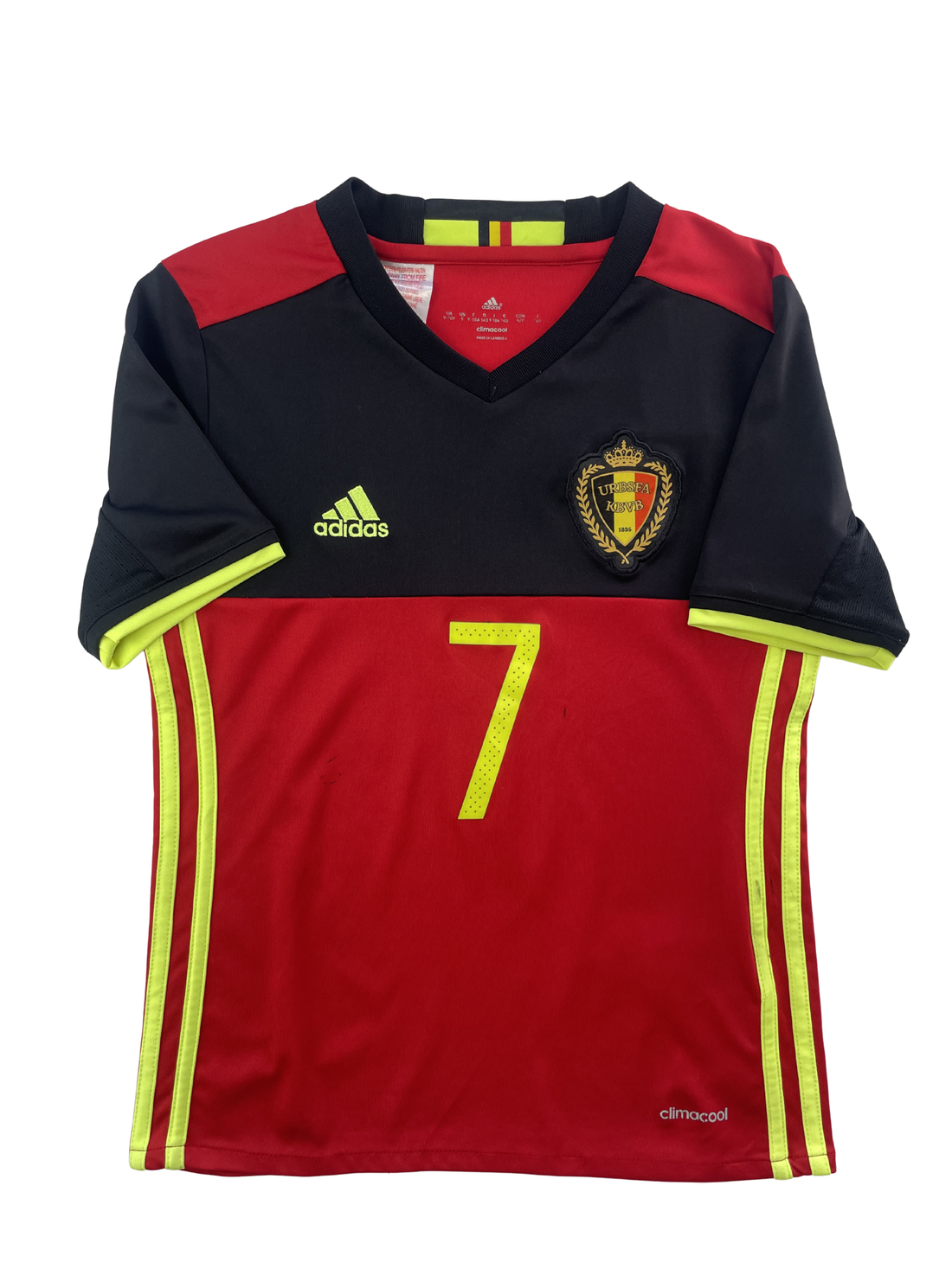 Kevin De Bruyne Belgien Heimtrikot 16/18 - 9/10 Jahre
