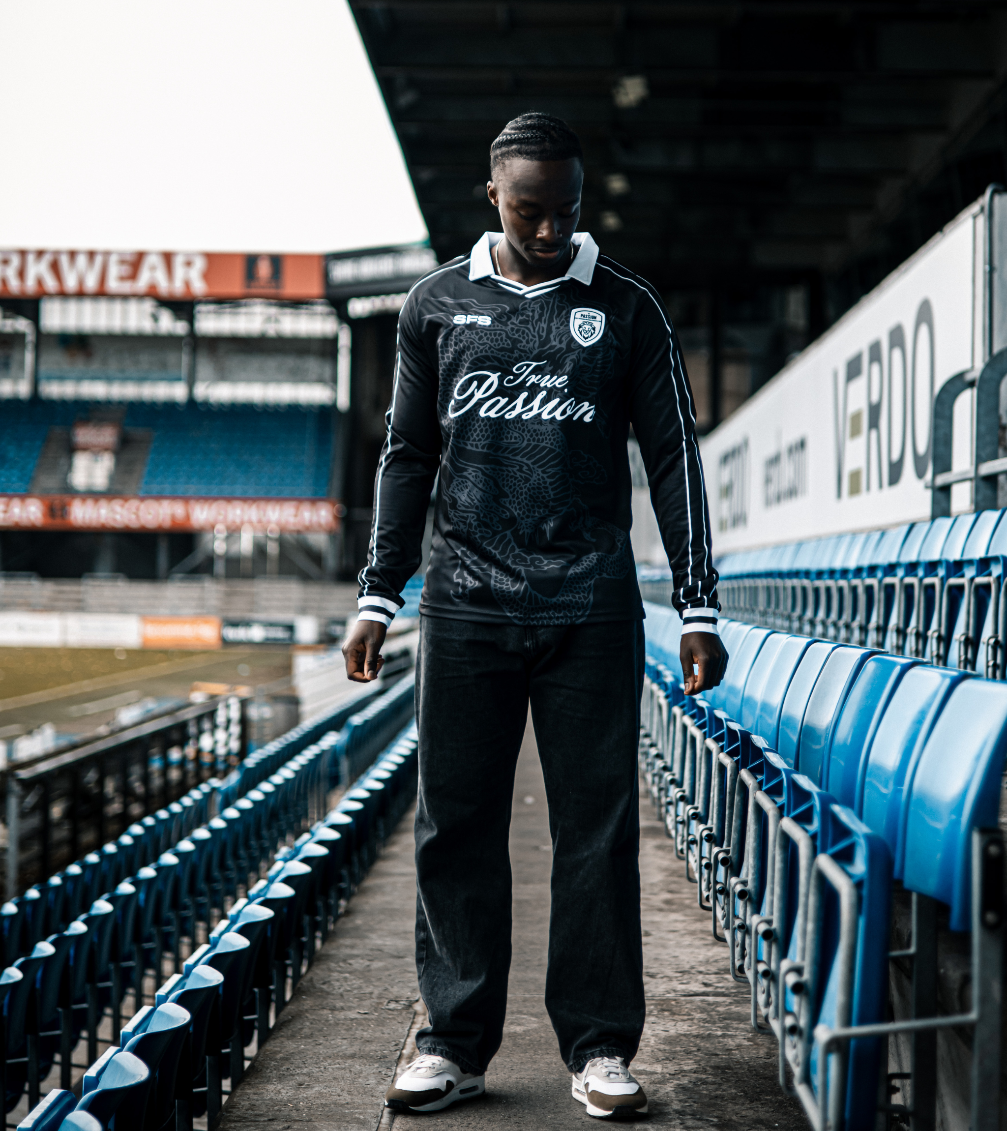 FOOTBALL SHIRT LS - DRAGON