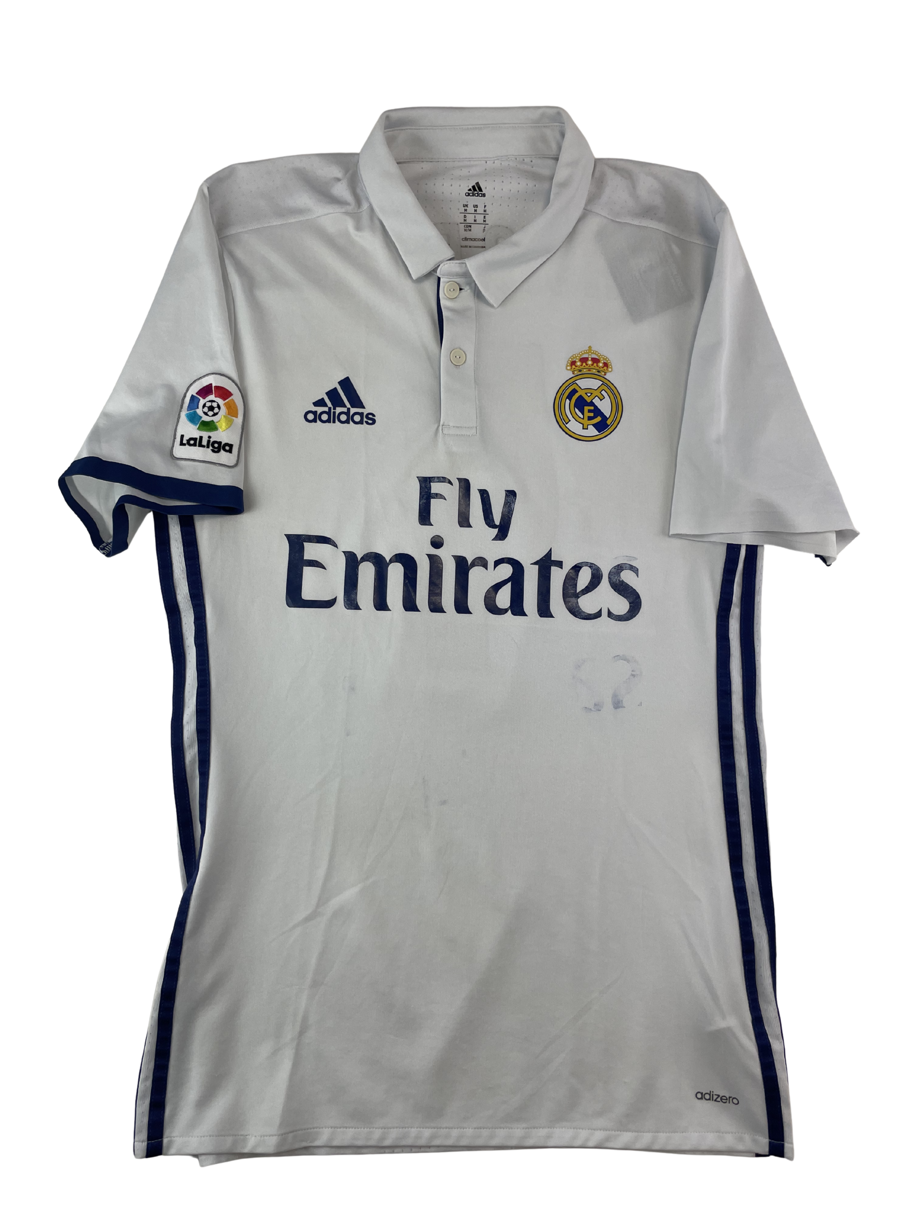 Sergio Ramos Real Madrid 16/17 Authentisches Heimtrikot - M