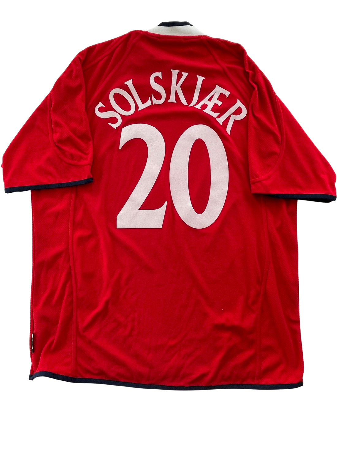 Ole Gunnar Solskjær Norge 00/01 - XXL