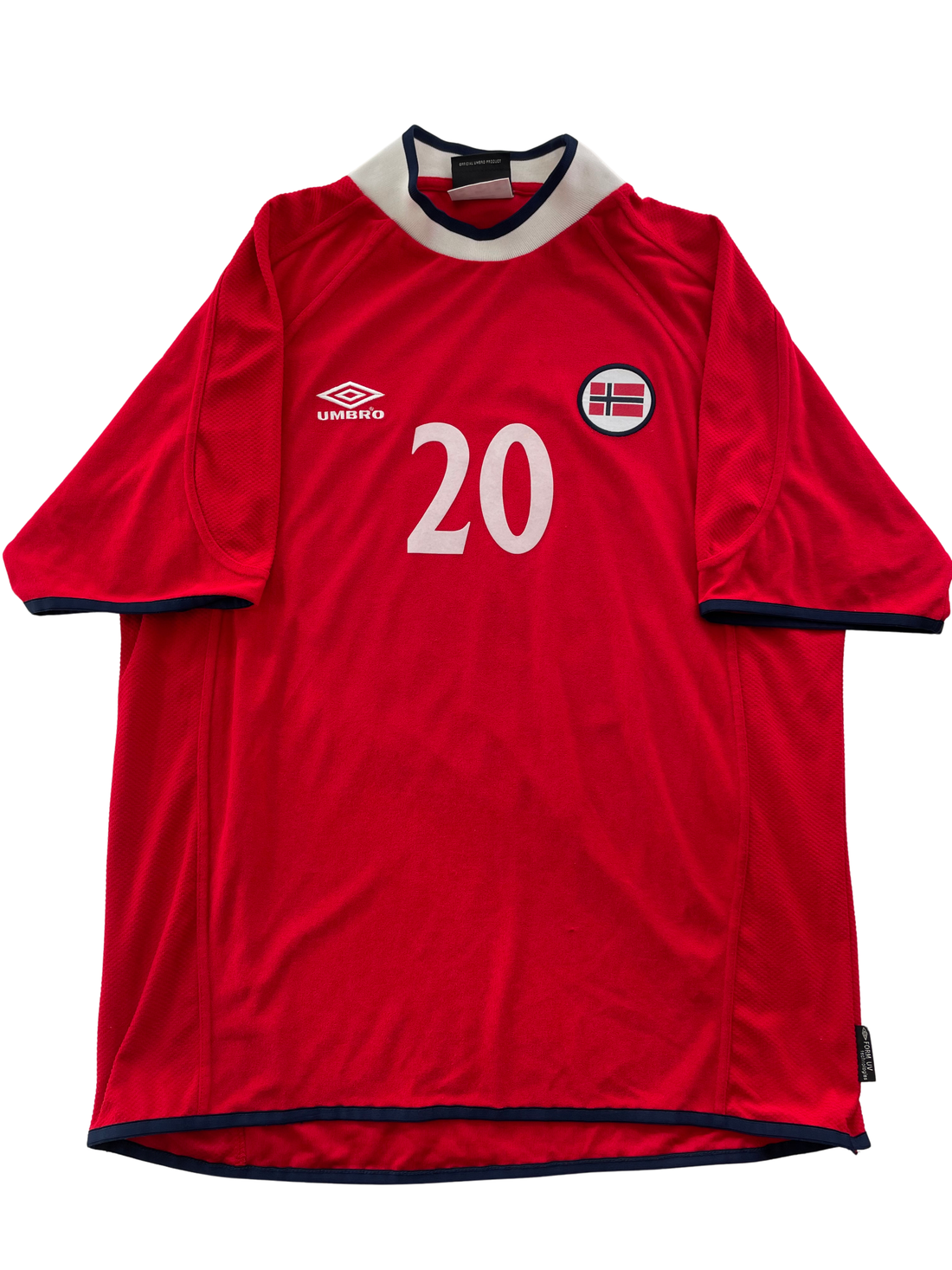 Ole Gunnar Solskjær Norge 00/01 - XXL