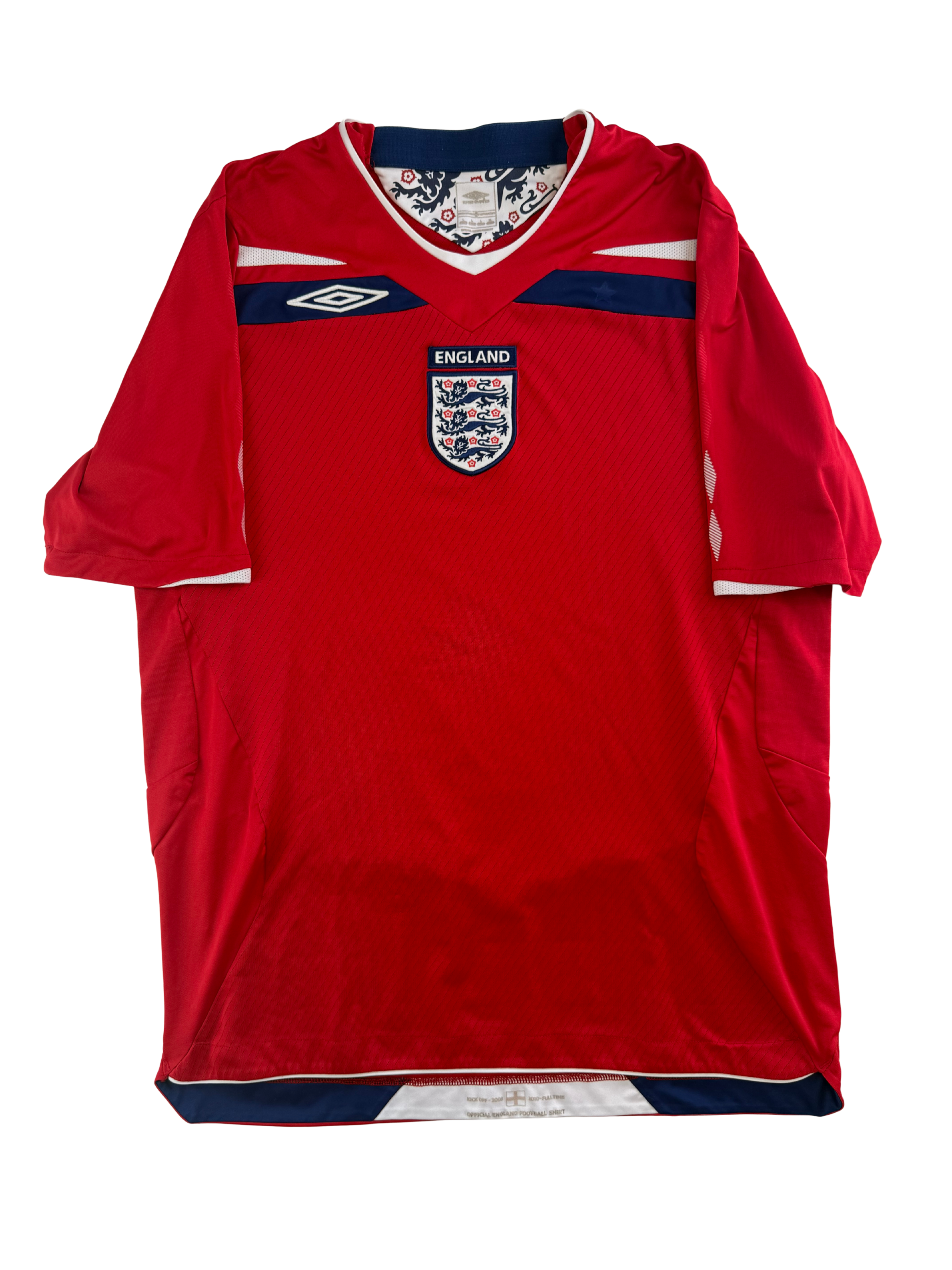 England 08/10 - L