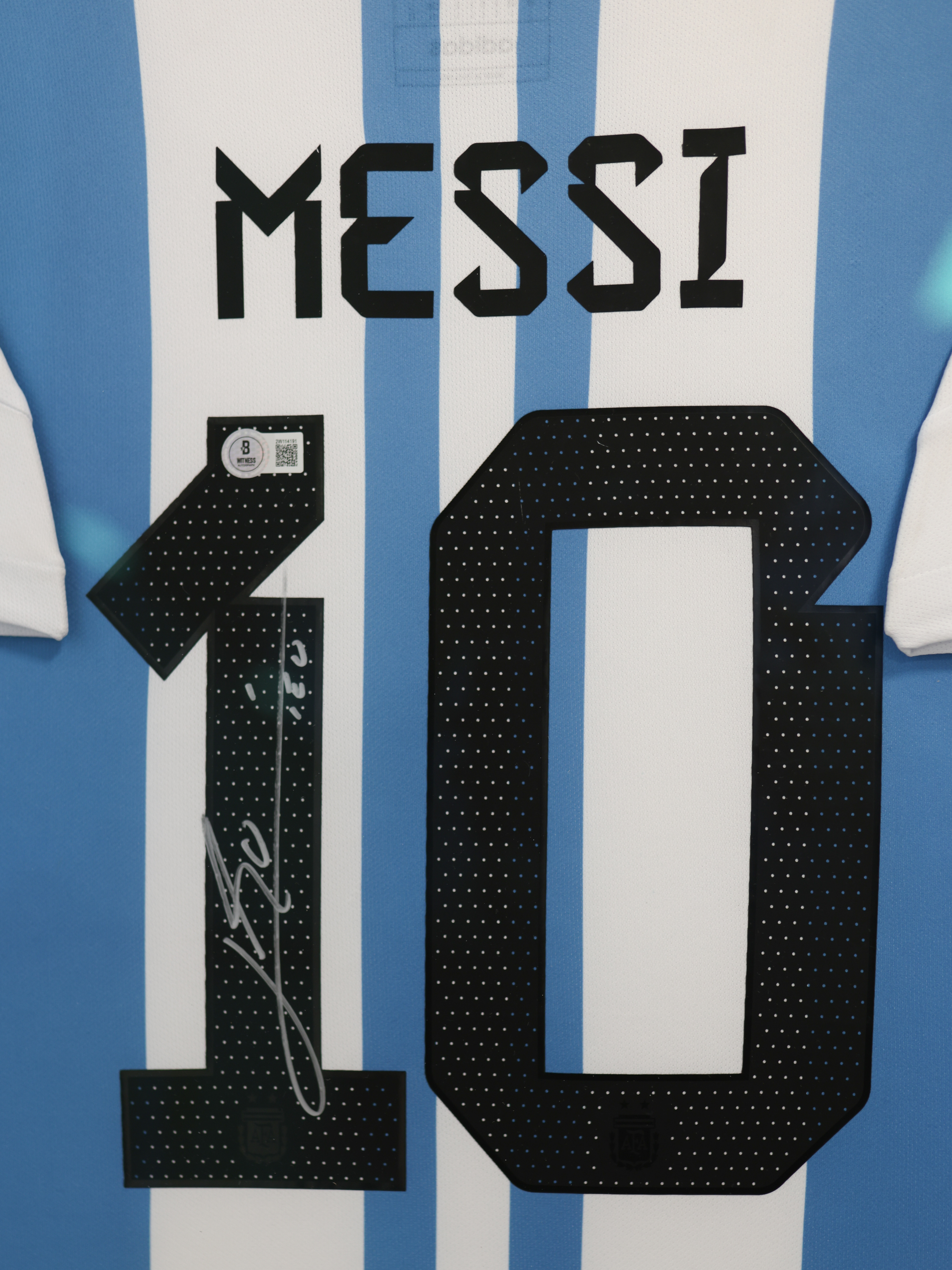 Lionel Messi Argentina 22/23 SIGNED