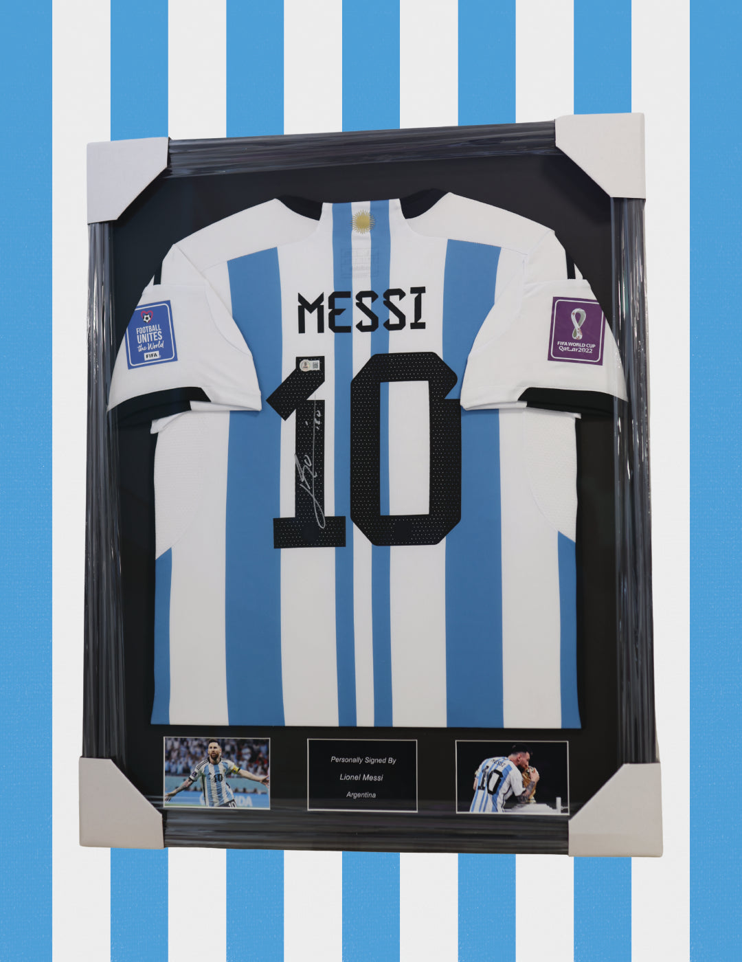Lionel Messi Argentina 22/23 SIGNED