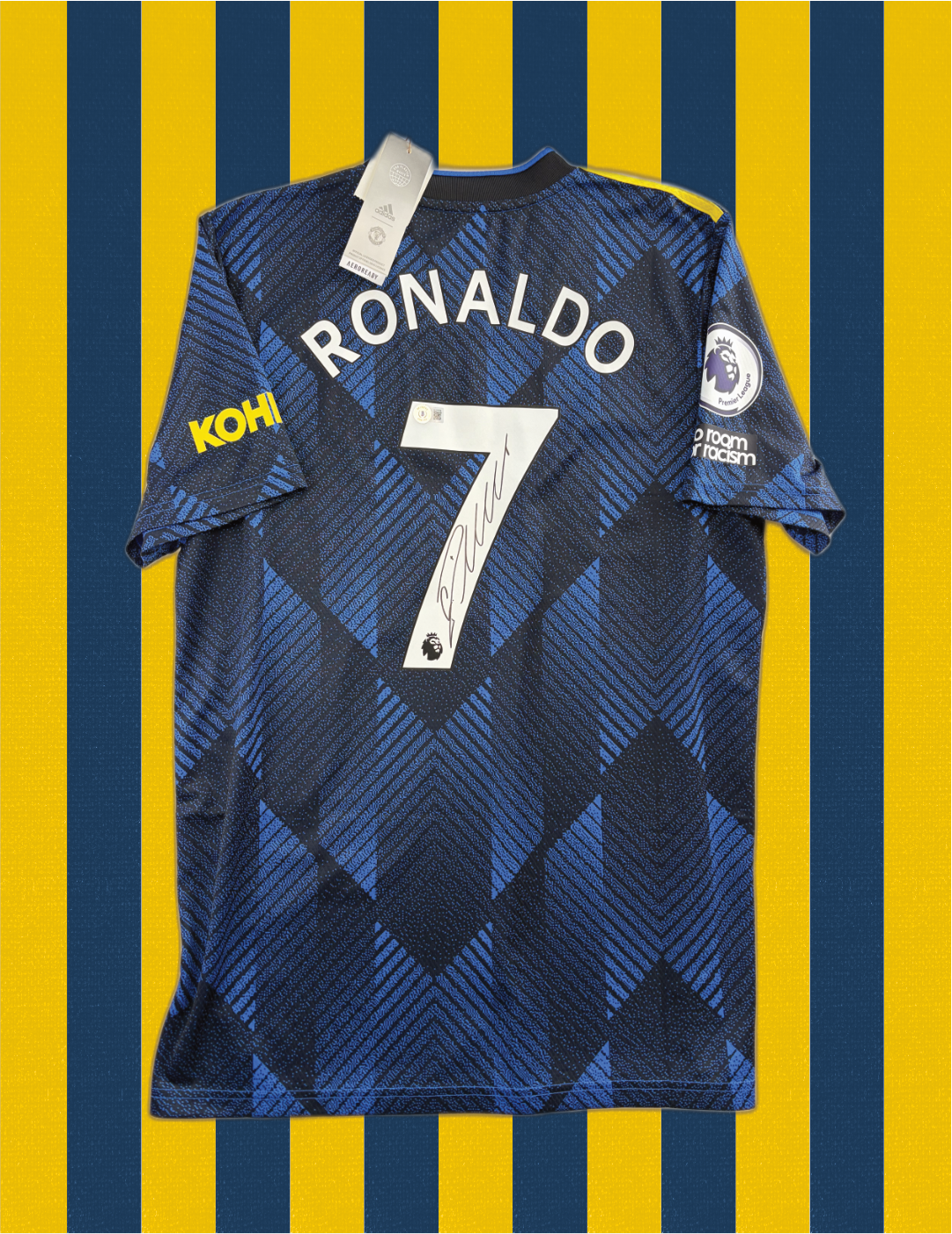 Cristiano Ronaldo Manchester United 21/22 SIGNED - L
