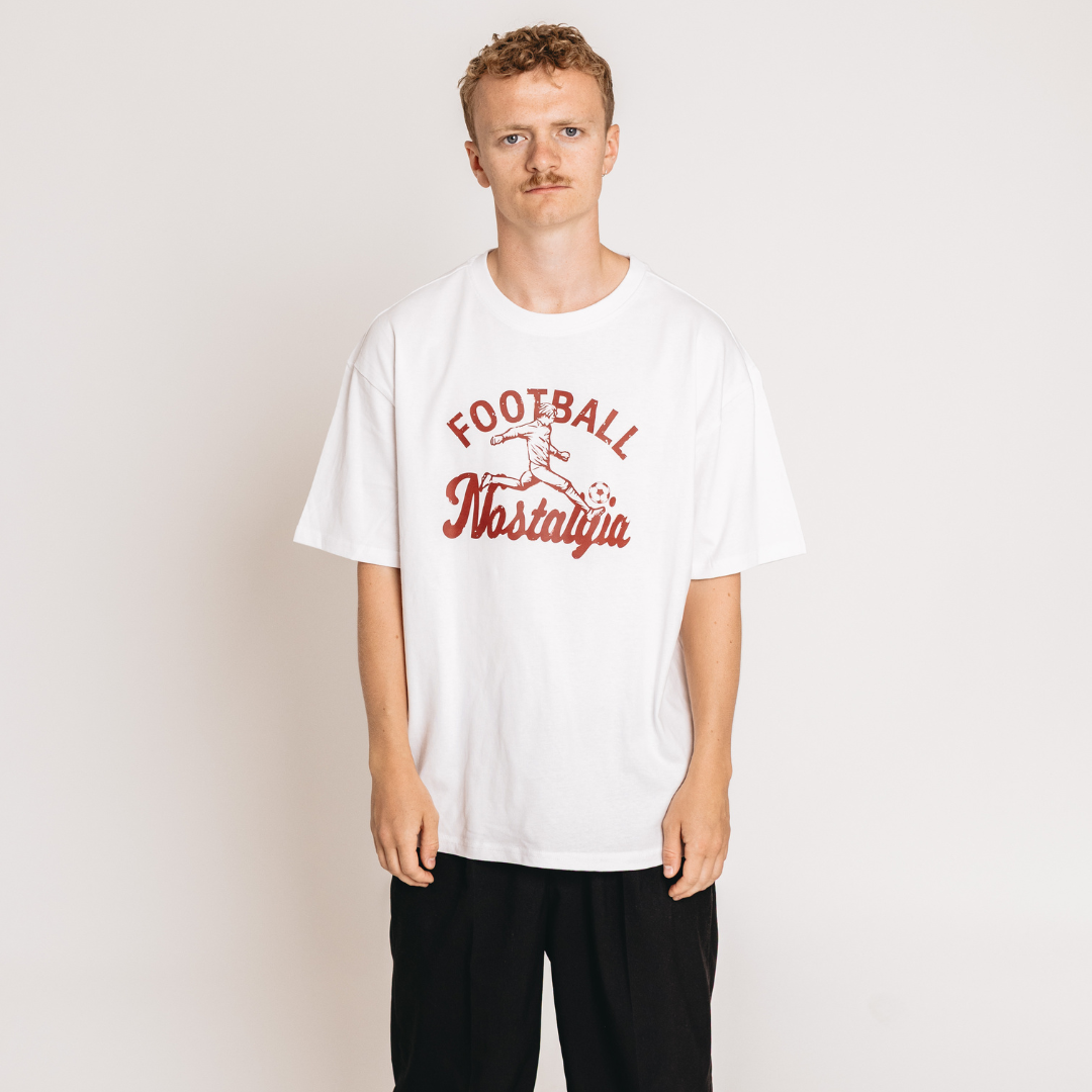 Football Nostalgia Oversized Tee