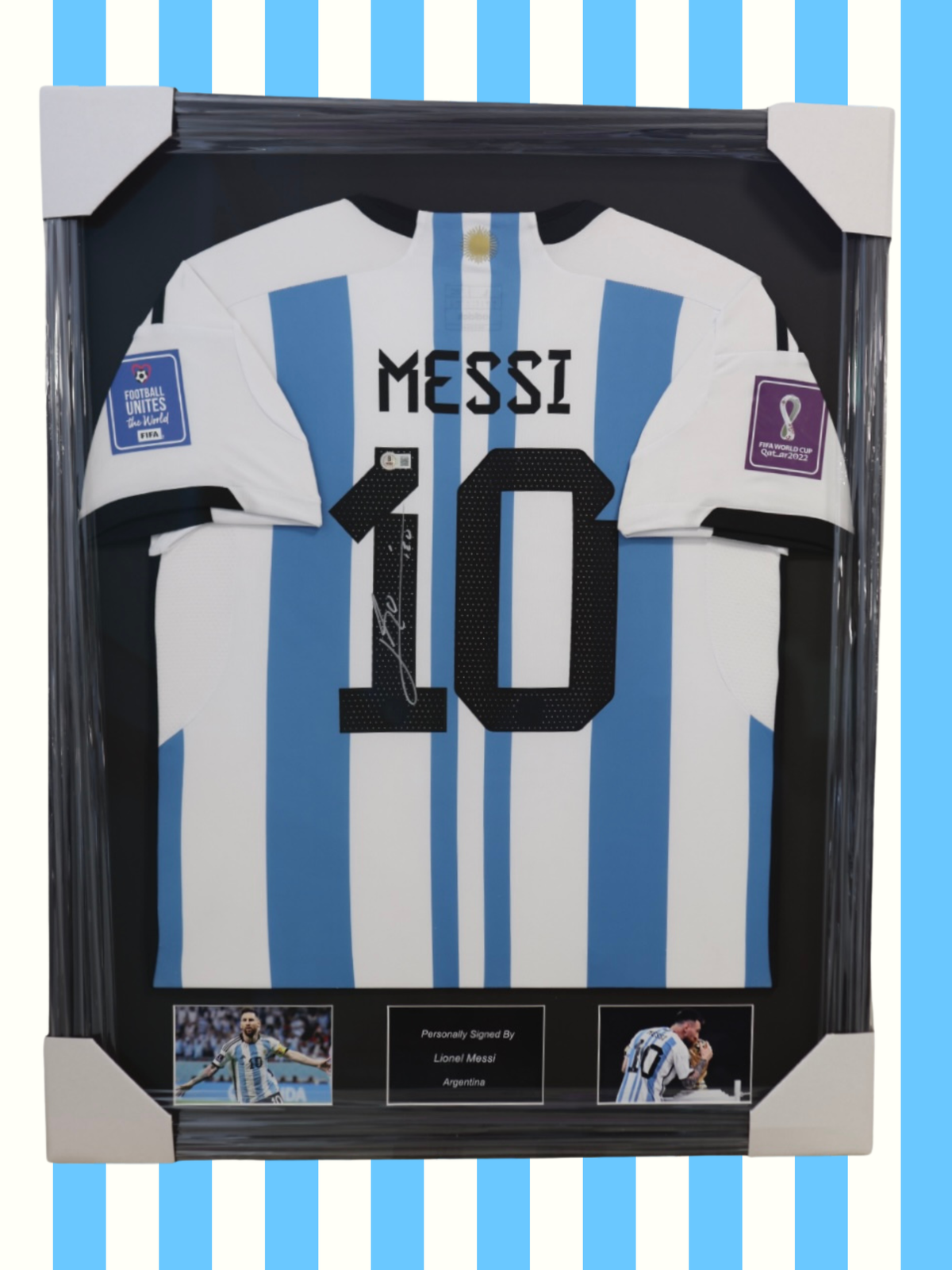 Lionel Messi Argentina 22/23 SIGNED