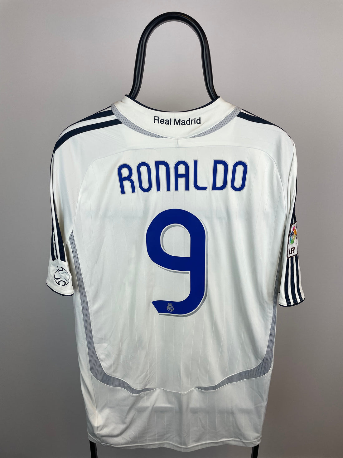 Ronaldo Real Madrid 06/07 hjemmebanetrøje - L