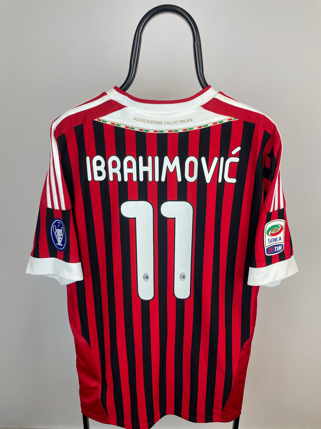 Zlatan Ibrahimovic AC Milan 11/12 hjemmebanetrøje - XL