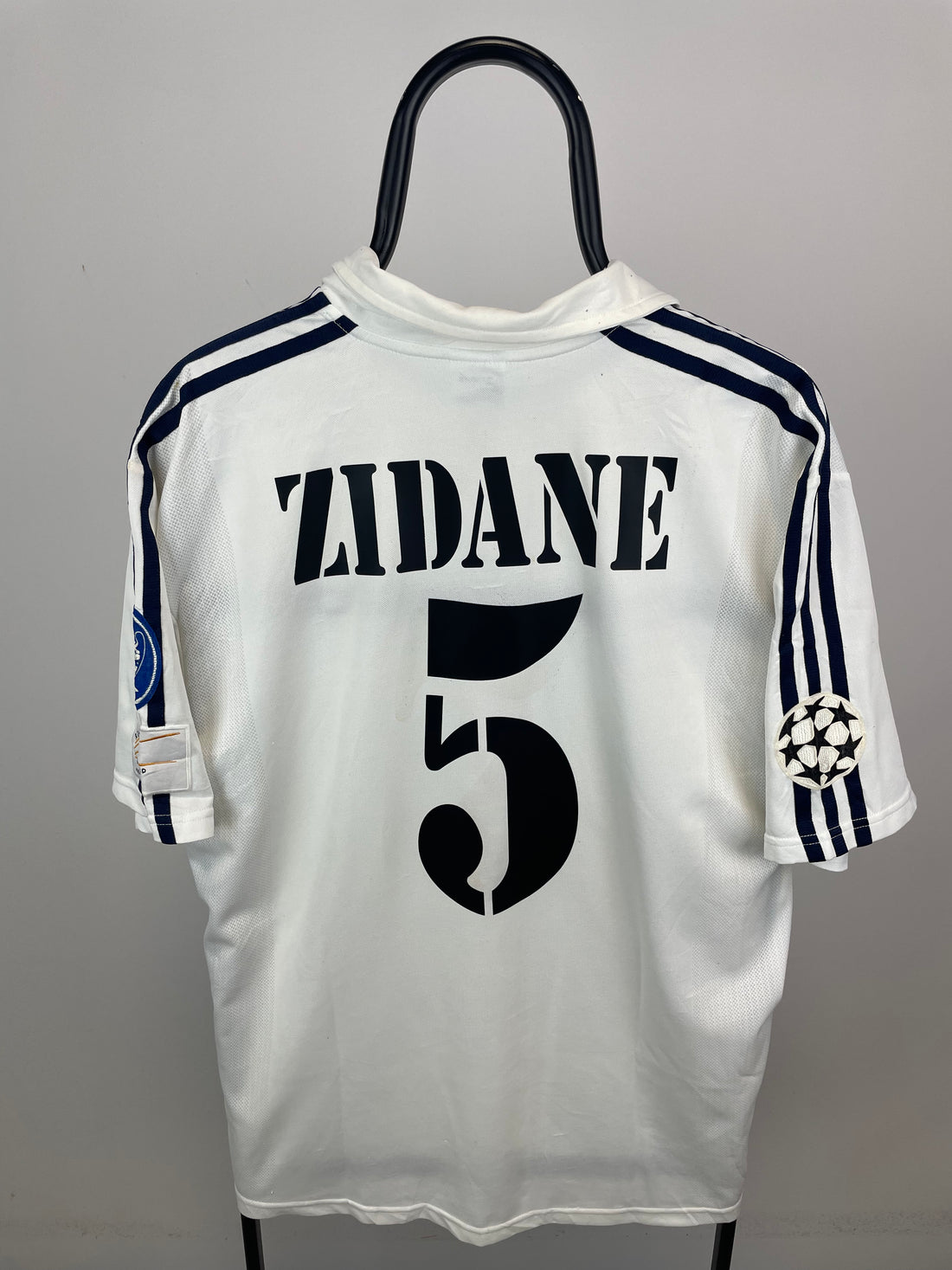 Zinedine Zidane Real Madrid 01/02 hjemmebanetrøje - L