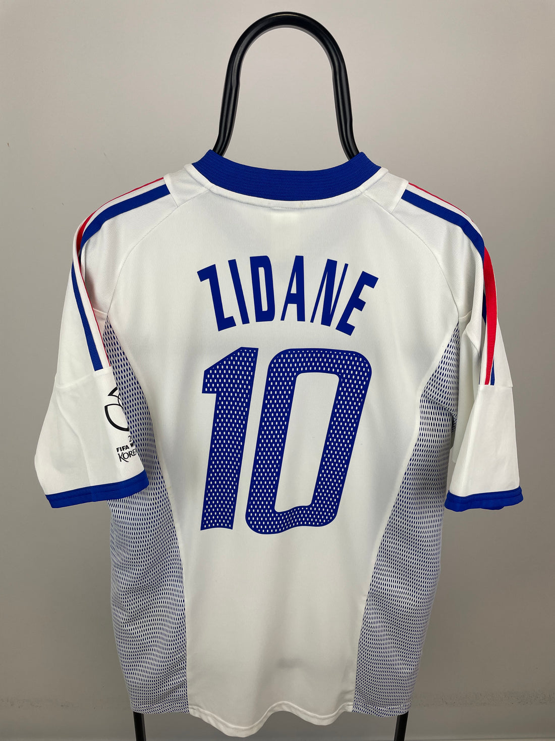 Zinedine Zidane Frankrig 02/04 udebanetrøje - L