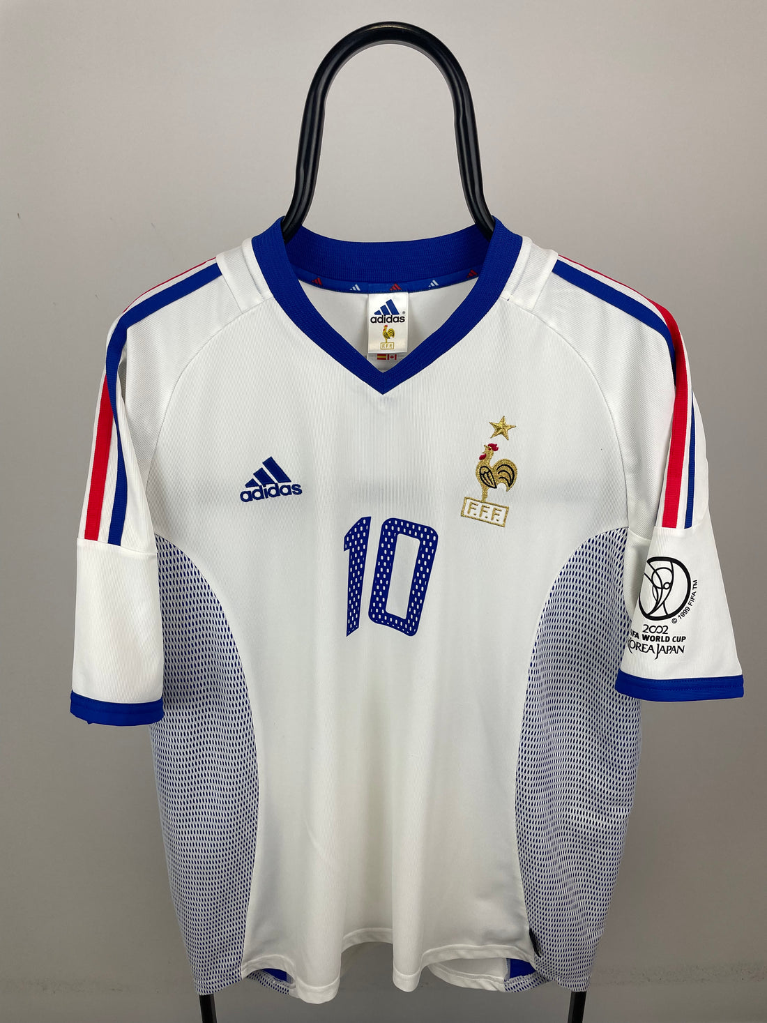 Zinedine Zidane Frankrig 02/04 udebanetrøje - L