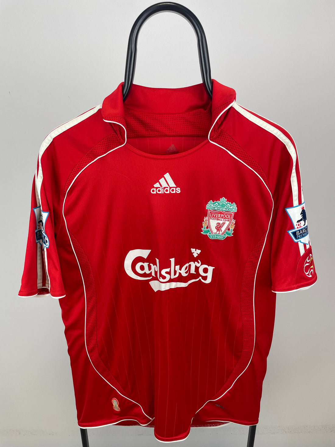 Steven Gerrard Liverpool 06/07 hjemmebanetrøje - M