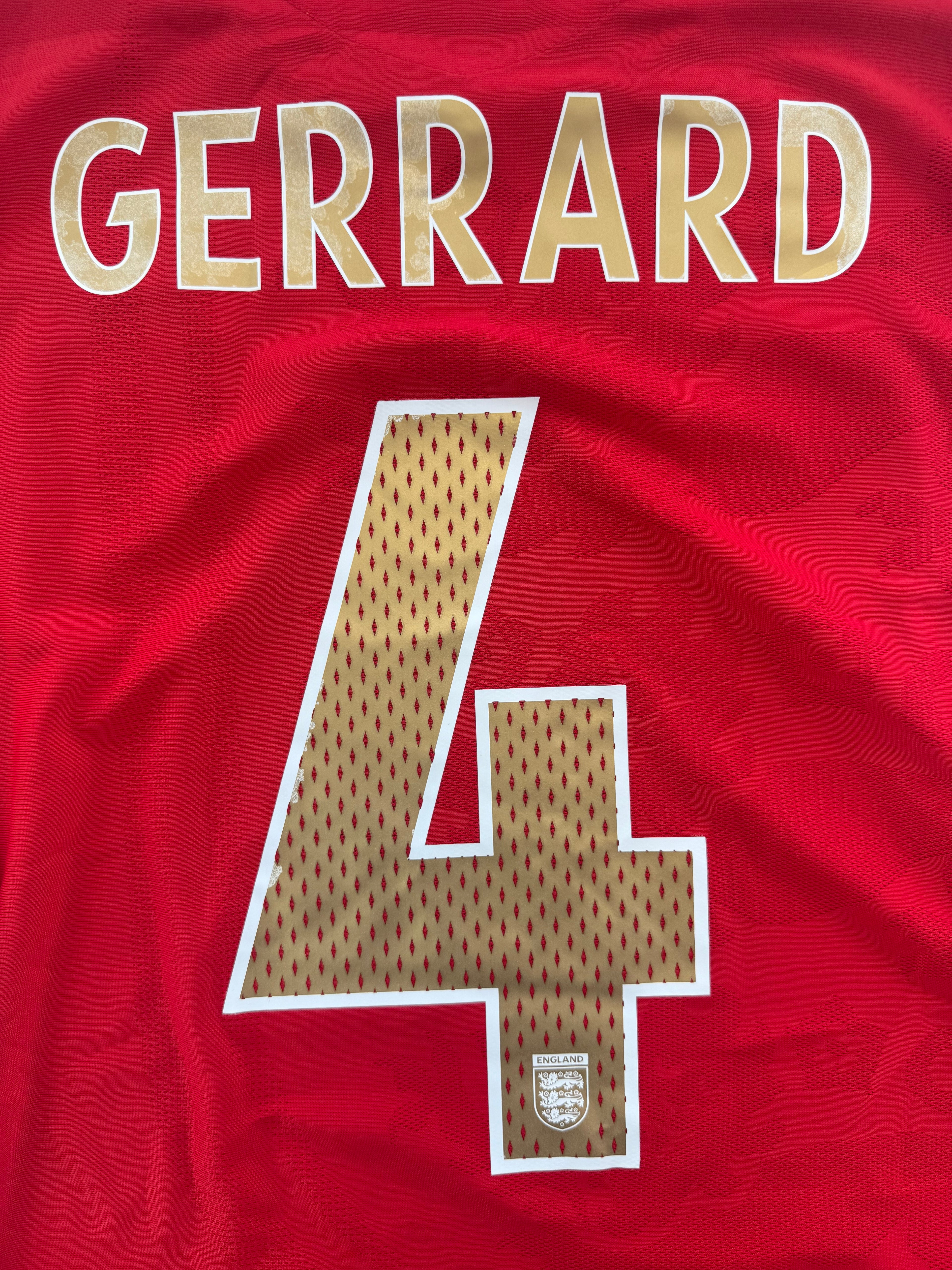 Steven Gerrard England 06/08 - XL