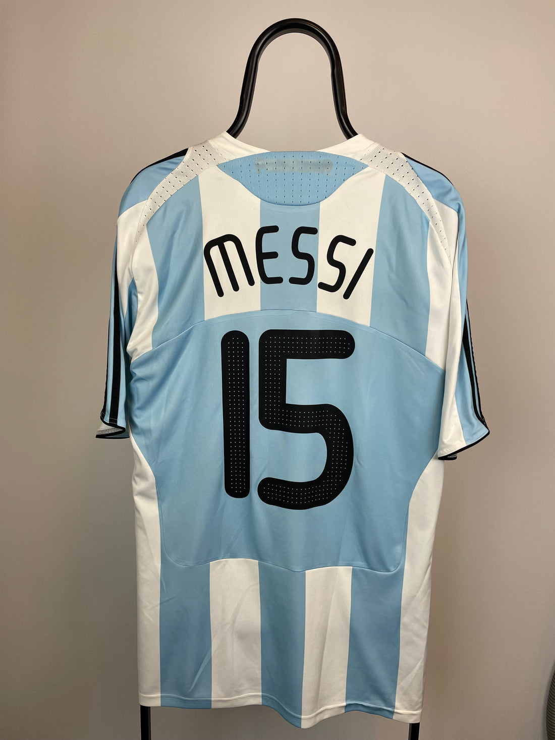 Lionel Messi Argentina 08/10 hjemmebanetrøje - XL