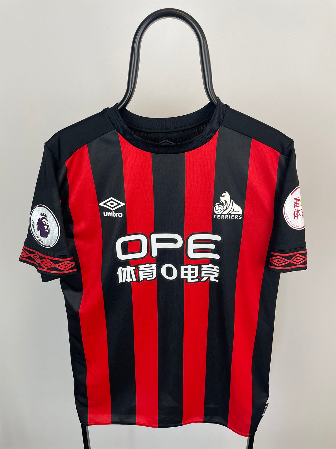 Mathias Zanka Jørgensen Huddersfield Town 18/19 udebanetrøje - M