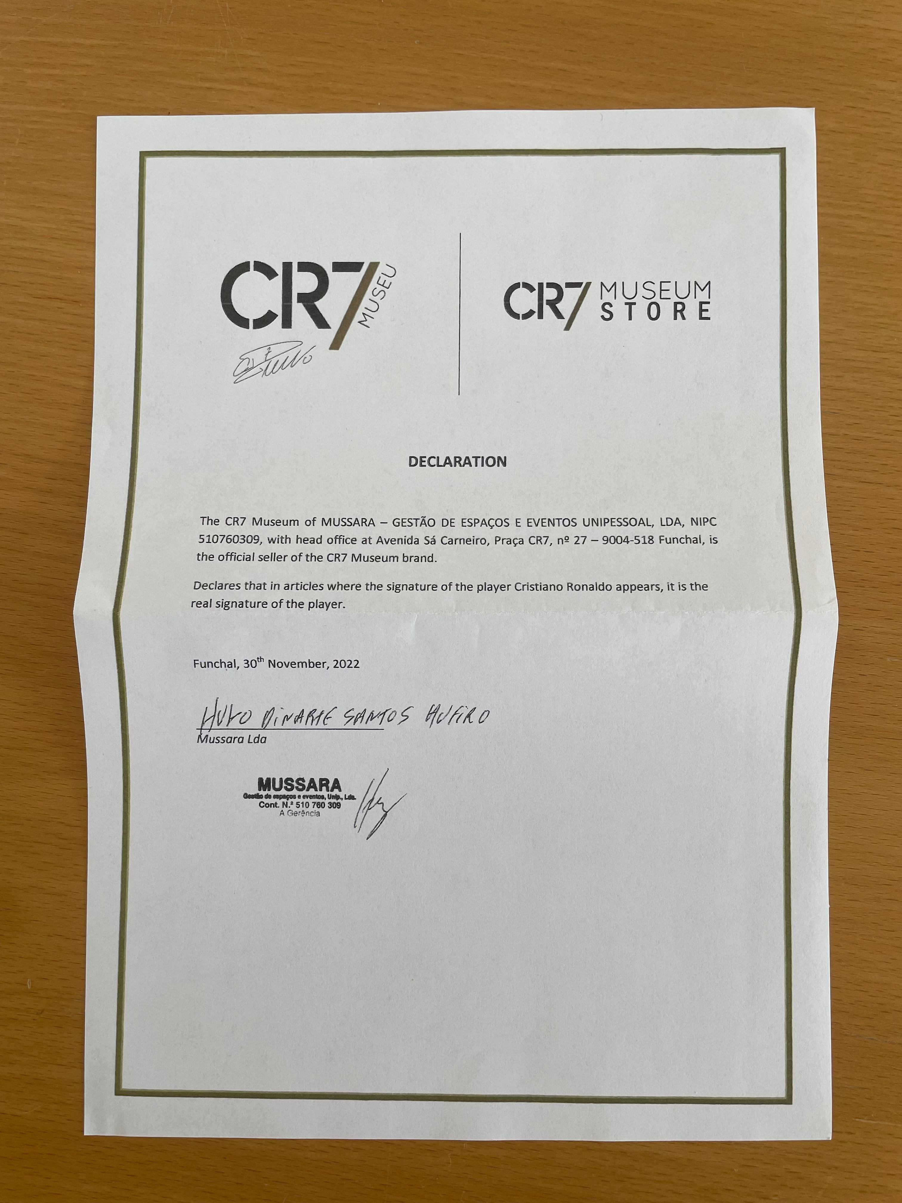 Cristiano Ronaldo Al Nassr 24/25 SIGNED - M