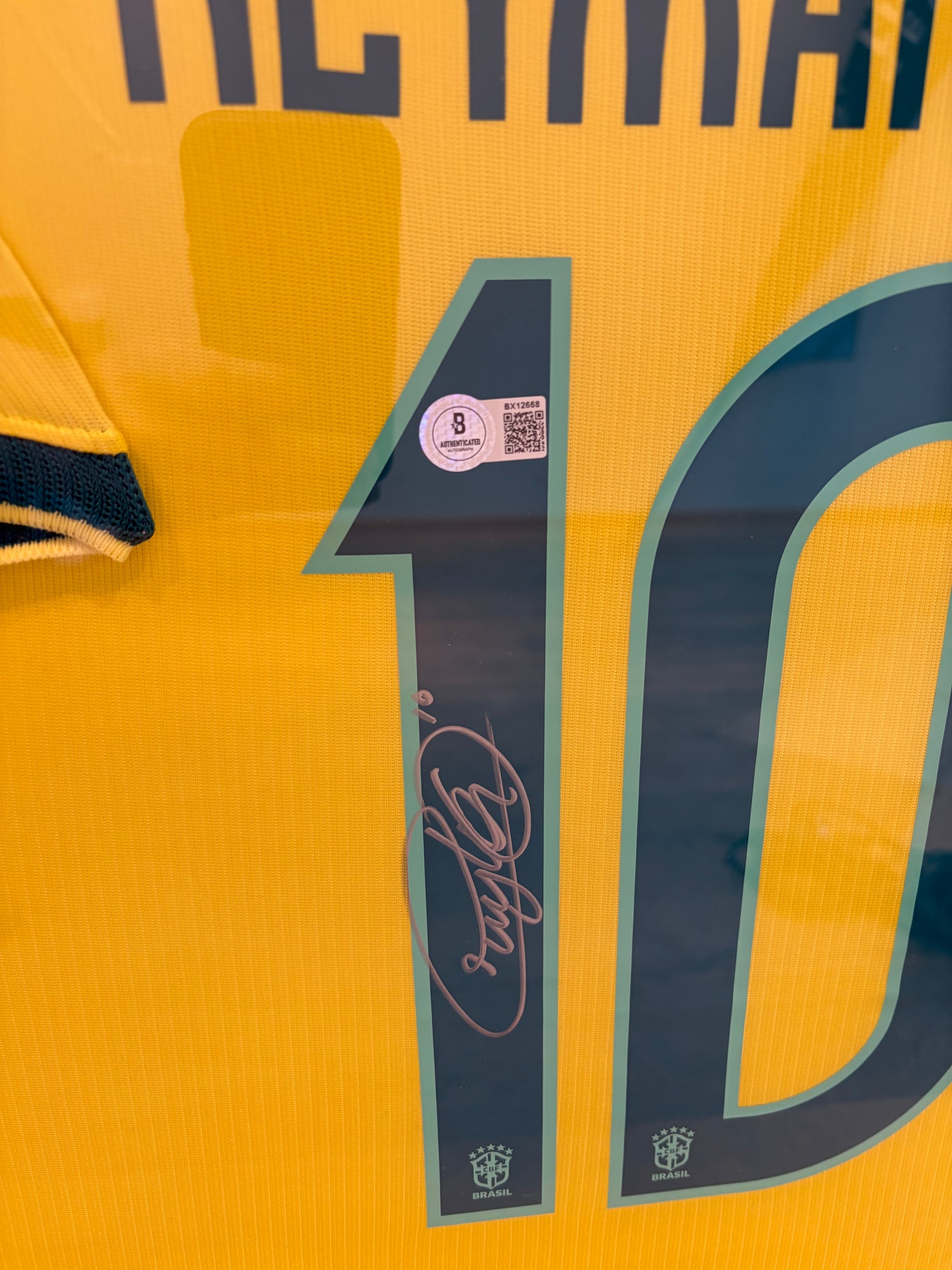 Neymar Dos Santos Brasilien 25/26 SIGNED