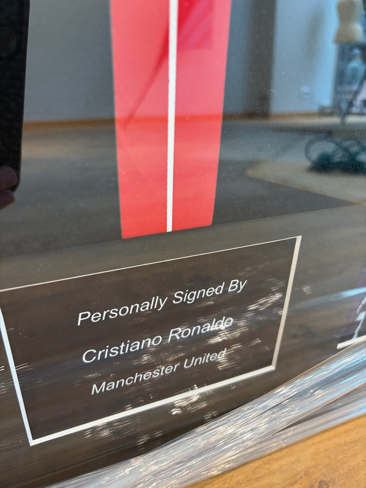 Cristiano Ronaldo Manchester United 07/08 SIGNED