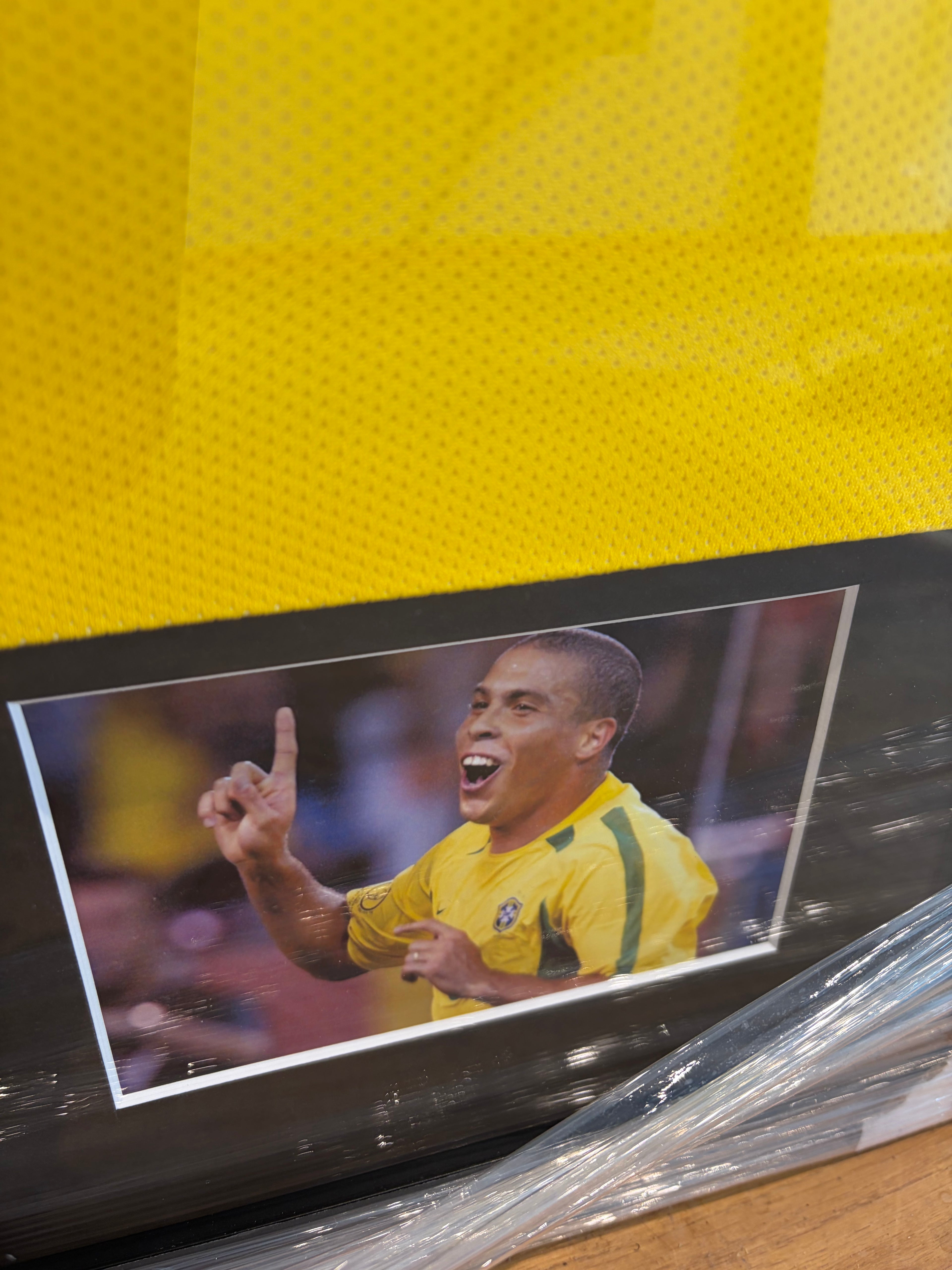 Ronaldo Nazario Brasilien 00/02 SIGNED