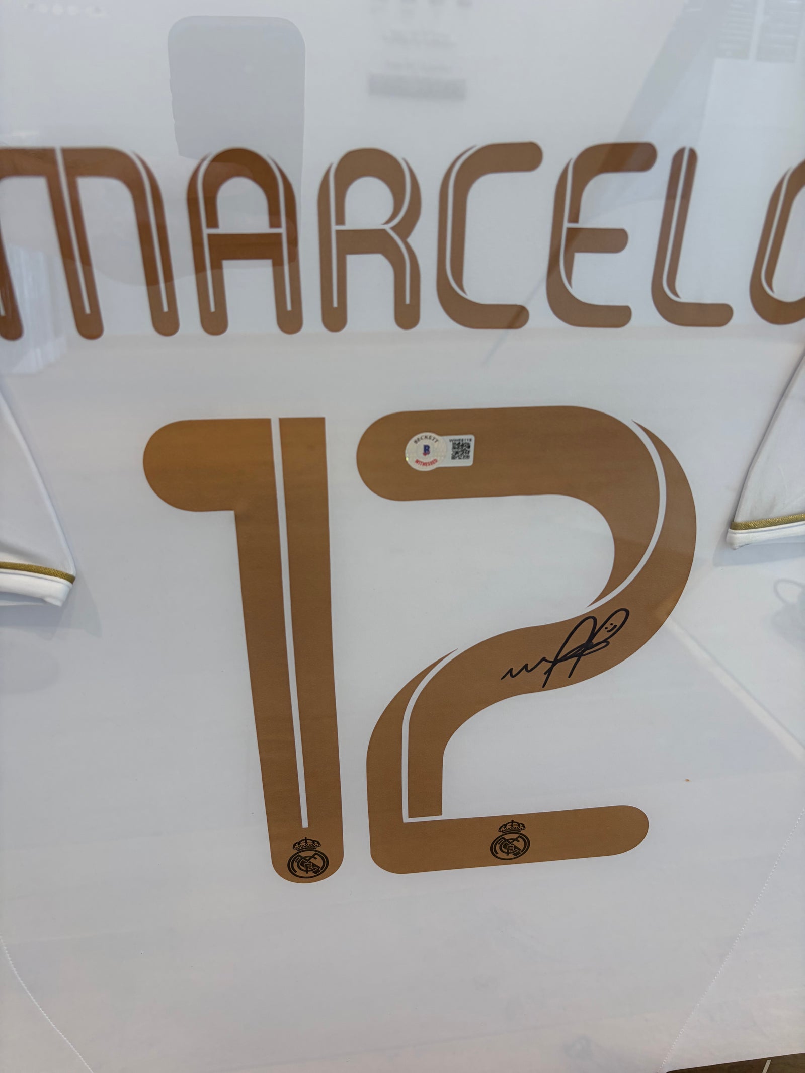 Marcelo Real Madrid 11/12 SIGNED