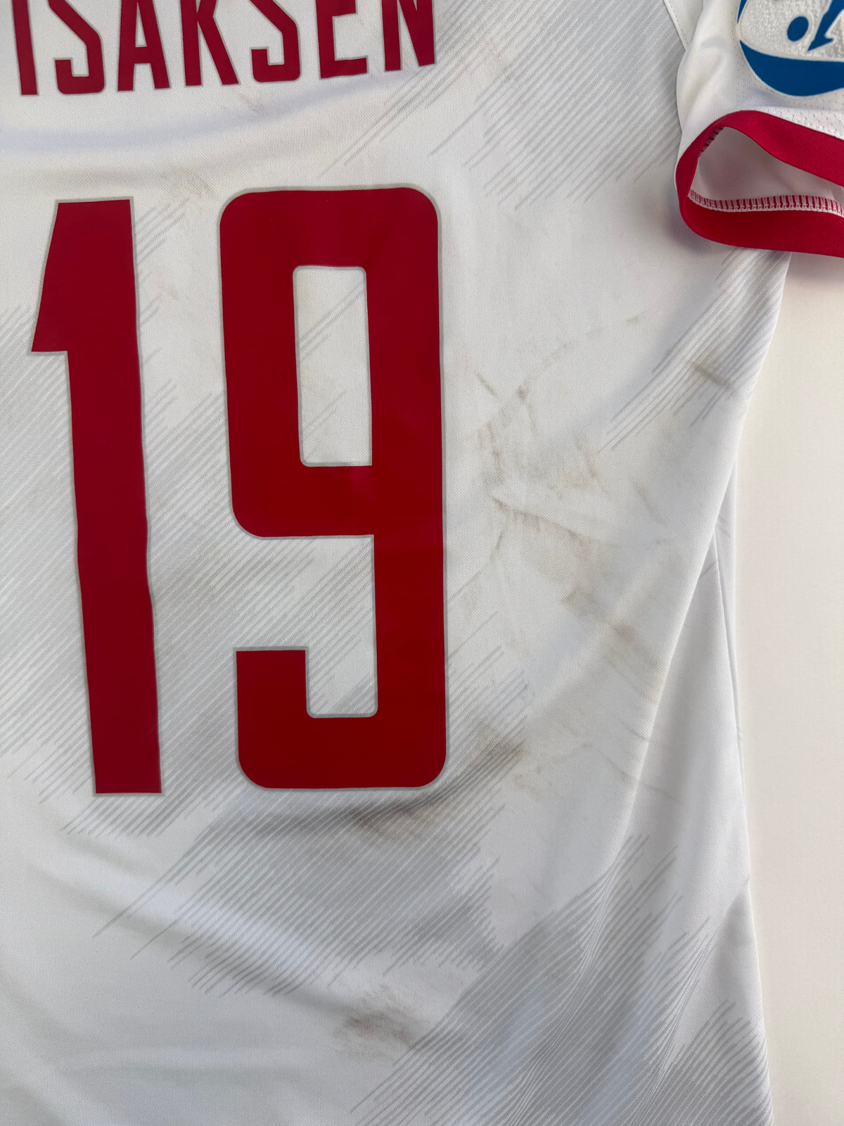 Gustav Isaksen Danmark 20/21 Signed + Matchworn