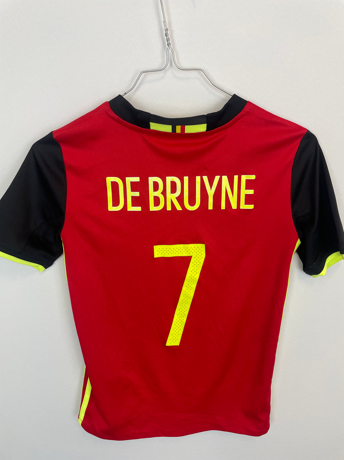 Kevin De Bruyne Belgien 16/18 hjemmebanetrøje - 9/10 år