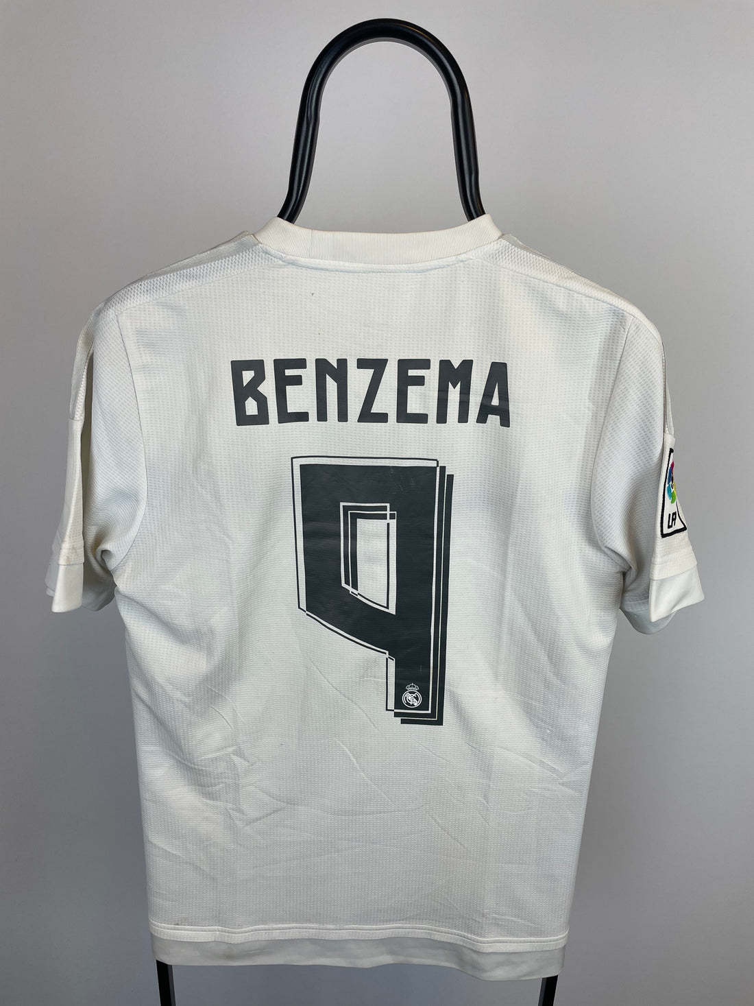 Karim Benzema Real Madrid 15/16 hjemmebanetrøje - M