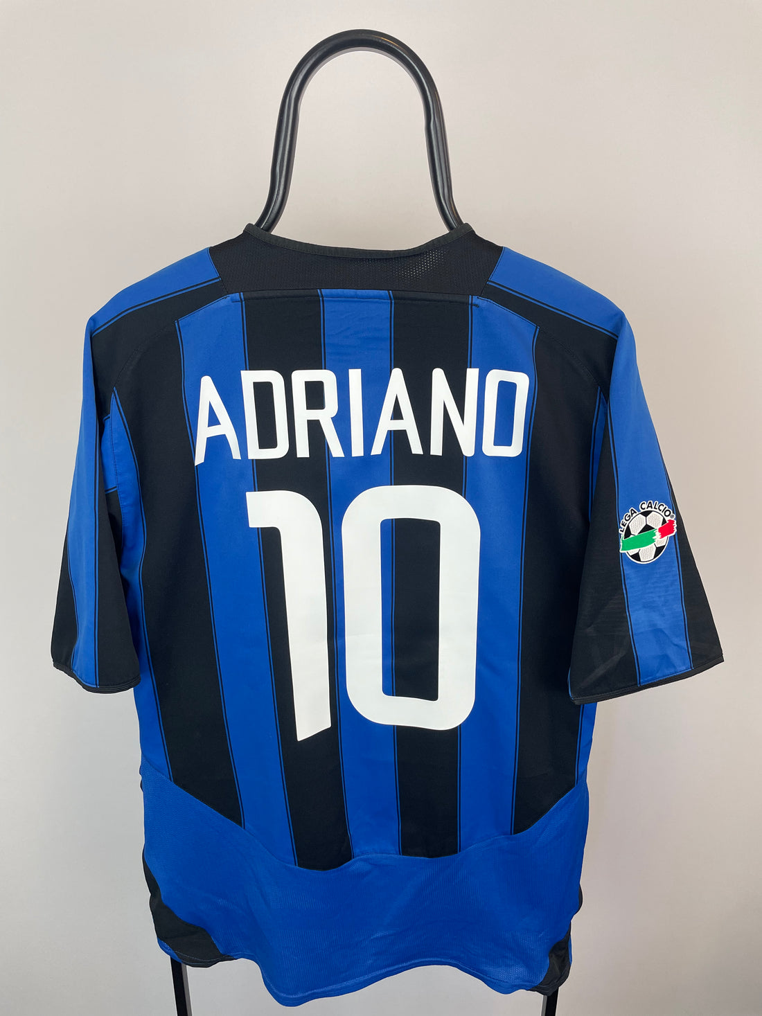 Adriano Inter Milan 03/04 hjemmebanetrøje - M